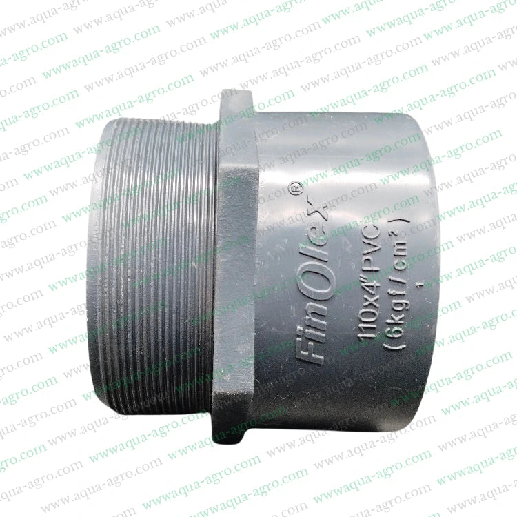6 kg pressure PVC fittings,Finolex 4-inch PVC accessories,PVC pipe adaptor fittings,Male threaded PVC adaptor,Pipe fittings for plumbing