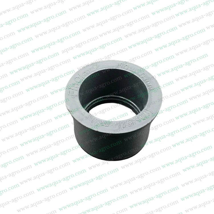 Finolex PVC pipe accessories,PVC pipe fittings,Reducer bush,1.5 inch PVC pipe,50mm to 40mm reducer bush