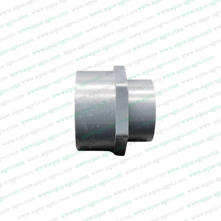 2 Inch PVC Female Threaded Adapter,63mm Female Threaded Adaptor,PVC Fittings for Plumbing,Threaded PVC Adapter for Pipes,Moulded PVC Pipe Accessories