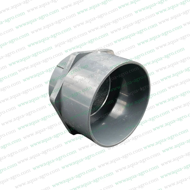 High-pressure PVC fittings,6 kg/cm² PVC adapter,Plumbing accessories for PVC pipes,PVC threaded adaptor,3-inch female threaded adaptor