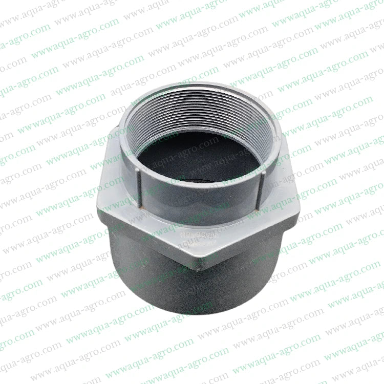High-pressure PVC fittings,6 kg/cm² PVC adapter,Plumbing accessories for PVC pipes,PVC threaded adaptor,3-inch female threaded adaptor