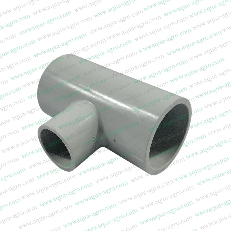 Finolex PVC Pipe Fittings,Reducing Tee 1.25 inch,40mm x 25mm Pipe Tee,PVC Reducing Tee 10 kg/cm²,Molded Pipe Fittings