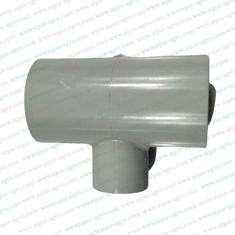 Finolex PVC Pipe Fittings,Reducing Tee 1.25 inch,40mm x 25mm Pipe Tee,PVC Reducing Tee 10 kg/cm²,Molded Pipe Fittings