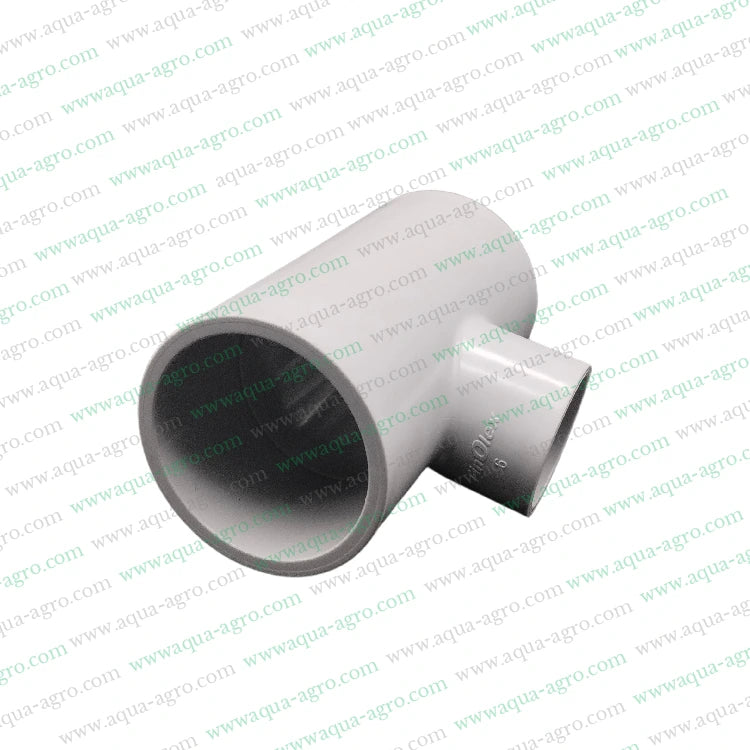 1.5 inch PVC reducing tee,PVC pipe accessories,Moulded PVC fittings,50mm x 32mm PVC fitting,PVC plumbing fittings