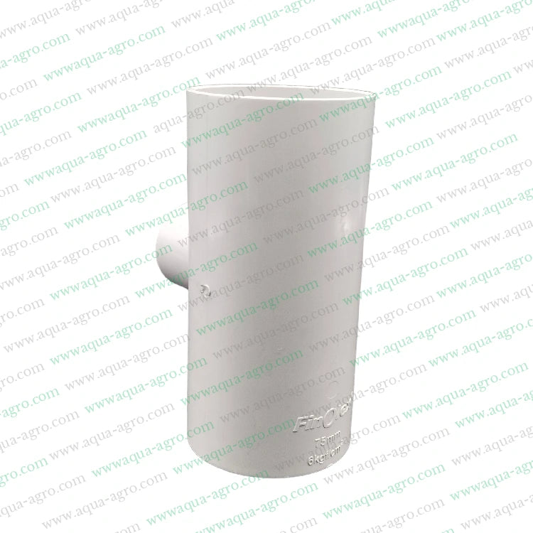 PVC Reducing Tee 6 kg/cm²,Finolex Pipe Fittings for Plumbing,PVC Pipe Tee 2.5 Inch 1.25 Inch,Plumbing Reducer Tee 75mm 40mm,Moulded Reducing Tee for Pipes
