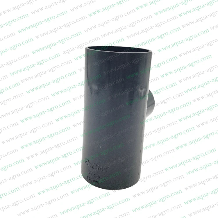 Finolex PVC pipe reducing tee,PVC pipe fittings,Reducing tee fitting,2.5-inch PVC reducing tee,75mm PVC reducing tee