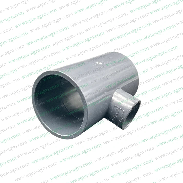 10 Kg/cm² Pipe Fitting, PVC Reducer Tee,Water Pipe Accessories, PVC Tee 2 Inch x 1 Inch, Durable PVC Fittings