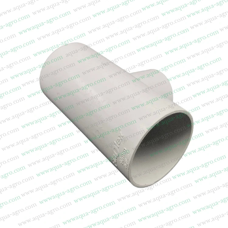 Reducing tee pipe fittings,3-inch to 2-inch reducing tee,PVC reducing tee 3 inch x 2 inch,Finolex 3-inch PVC tee,Moulded PVC fittings