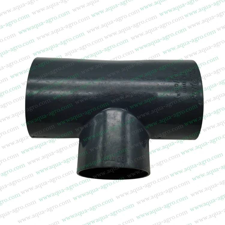 Industrial PVC Pipe Fittings,Plumbing Reducer Tee Fitting,4 Inch to 3 Inch PVC Reducing Tee,Durable PVC Pipe Fittings,PVC Fittings for Irrigation and Plumbing