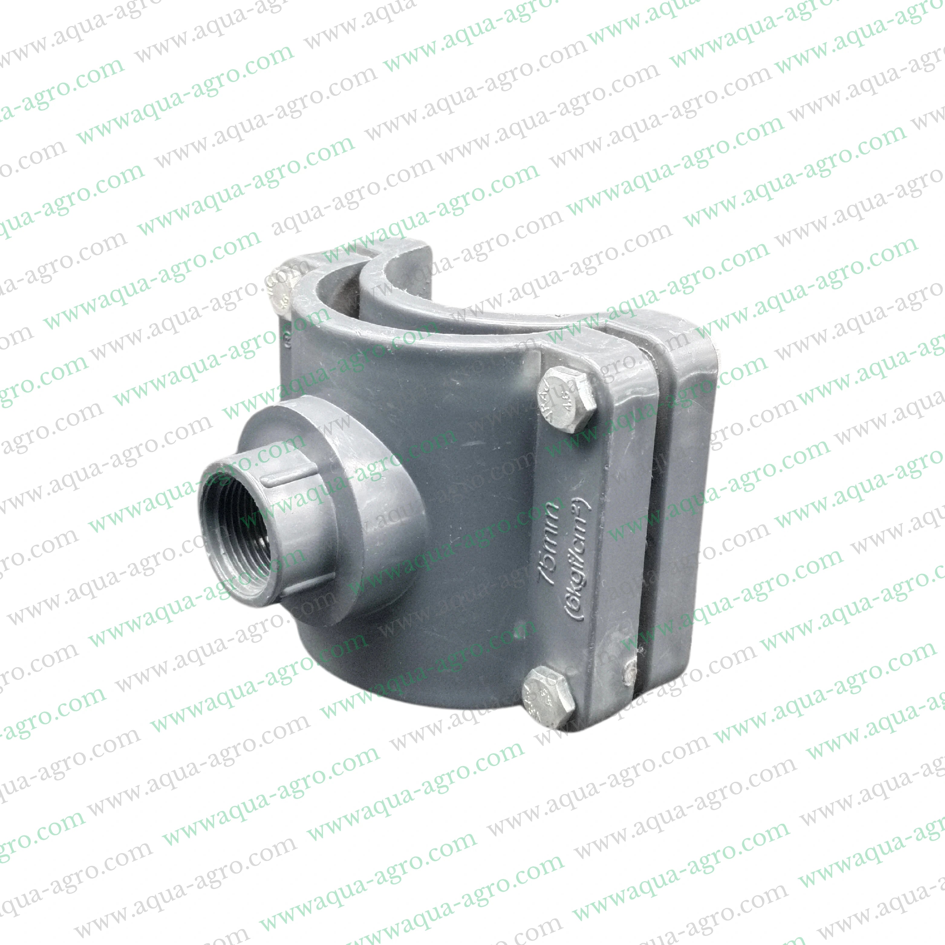 Moulded PVC Pipe Accessories,PVC Pipe Saddle 2.5 Inch,Finolex 75mm Pipe Fittings,PVC Service Saddle,Finolex Fittings 2.5 Inc