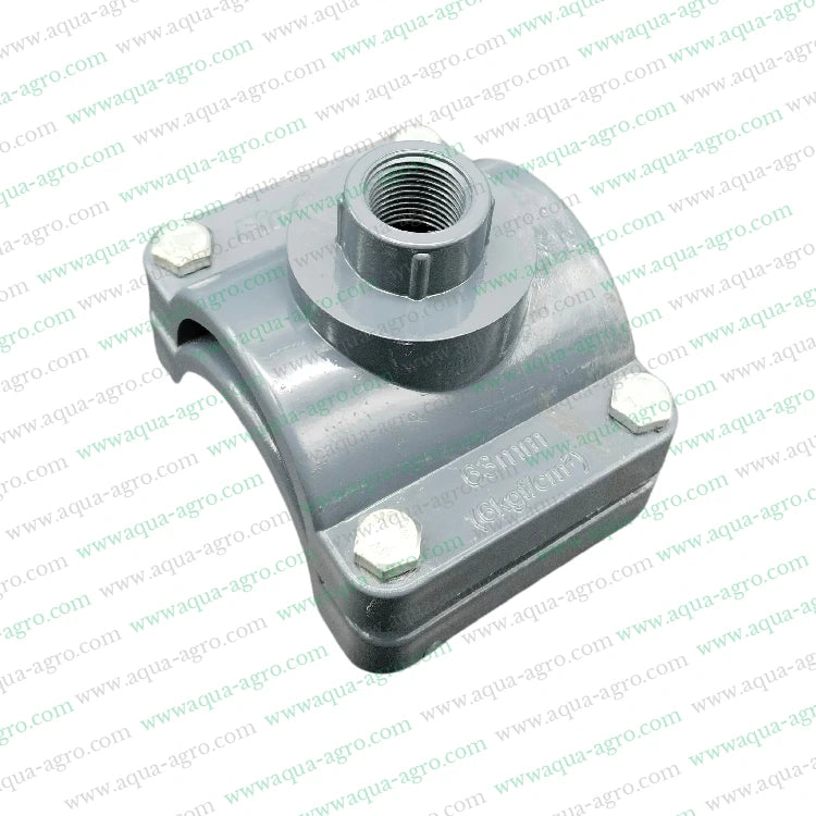 Pipe Accessories for Water Systems,Durable PVC Saddle,Finolex Plumbing Parts,Service Saddle for Pipes,High Pressure PVC Fittings
