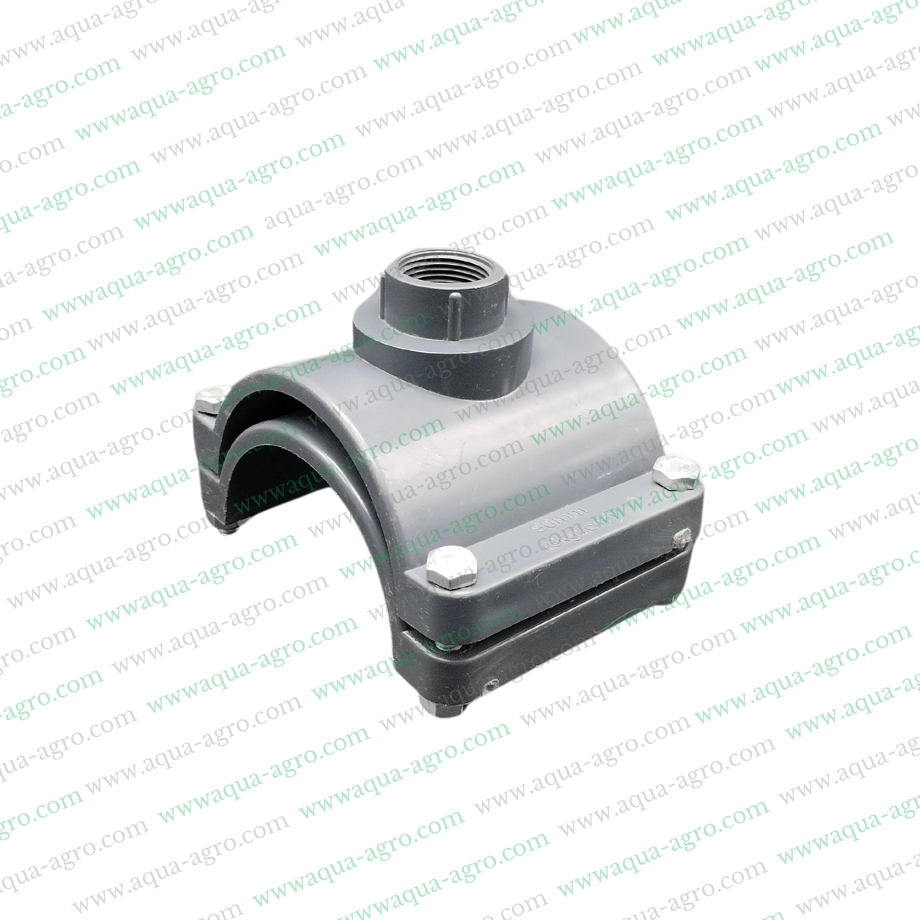 PVC Plumbing Accessories,PVC Pipe Fitting 25mm 90mm,Industrial PVC Saddle Fitting,Pipe Saddle for Irrigation,Durable PVC Pipe Fitting