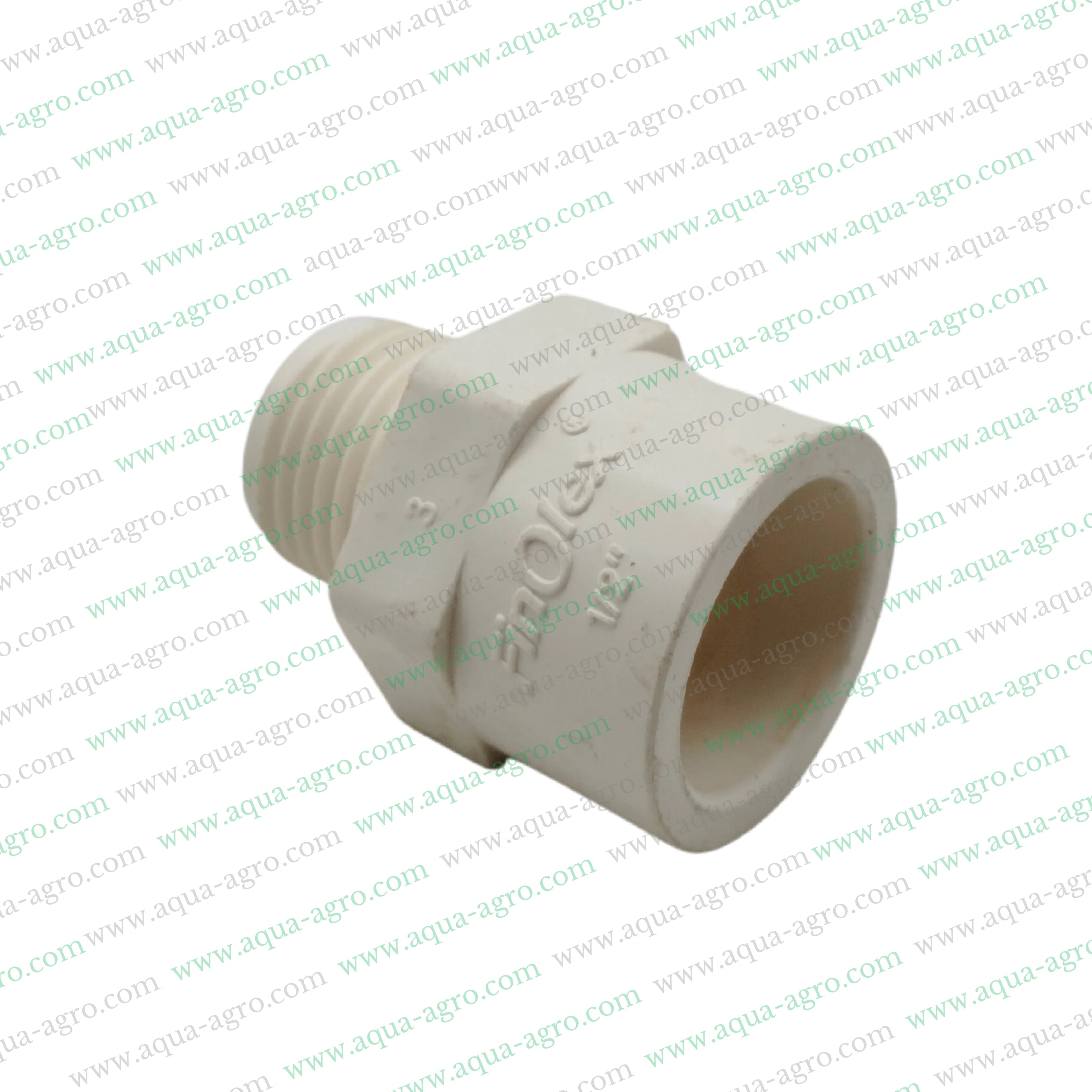 FINOLEX - Upvc - Pipe & Accessories - Fittings - 0.5 inch (15mm) - MTA - Male Threaded Adaptor - MAPT - SCH-80