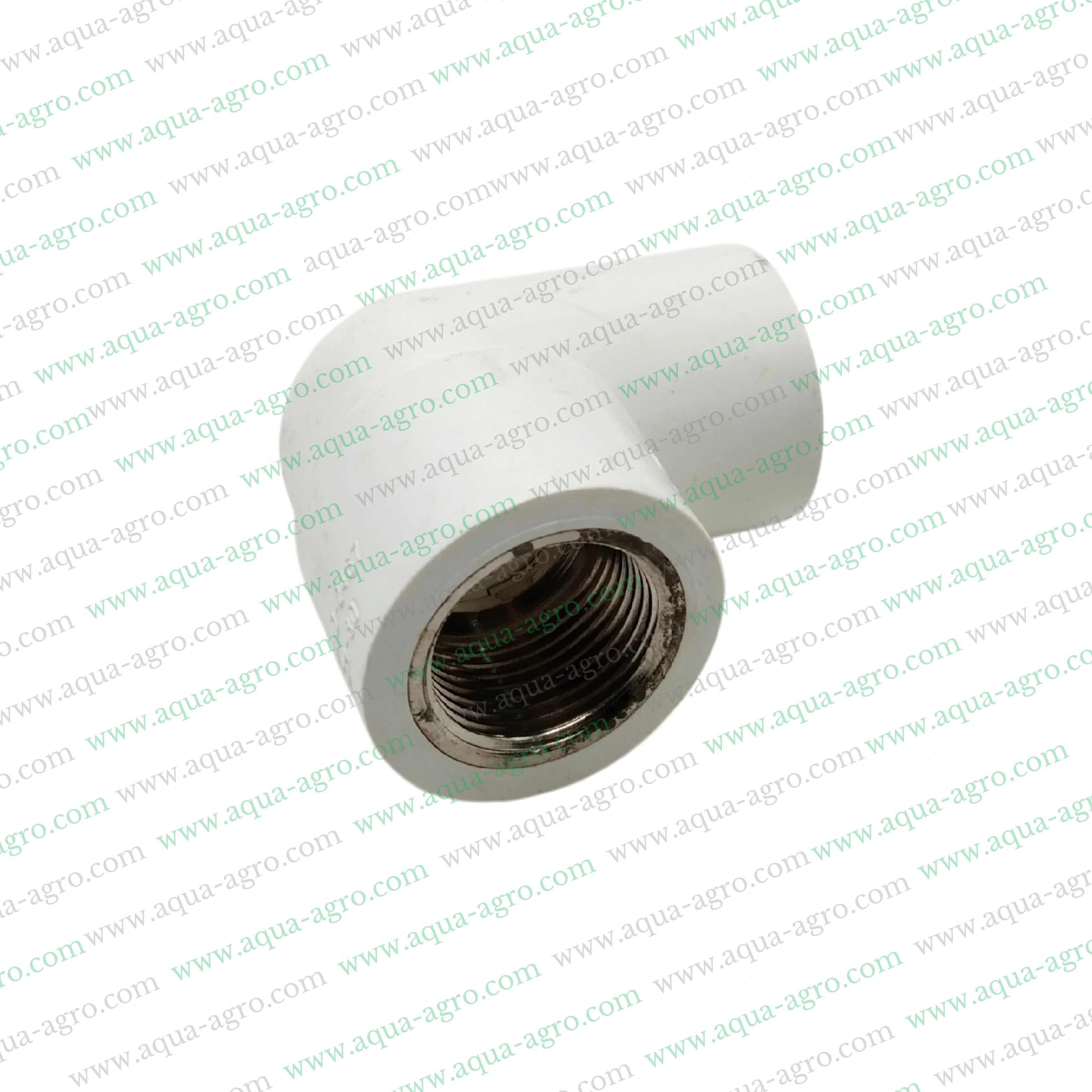 FINOLEX - Upvc - Pipe & Accessories - Fittings - 0.75 inch (20mm) - Brass - Threaded - Elbow - Plain x Brass Thread (F-THD) - FABT - SCH-80