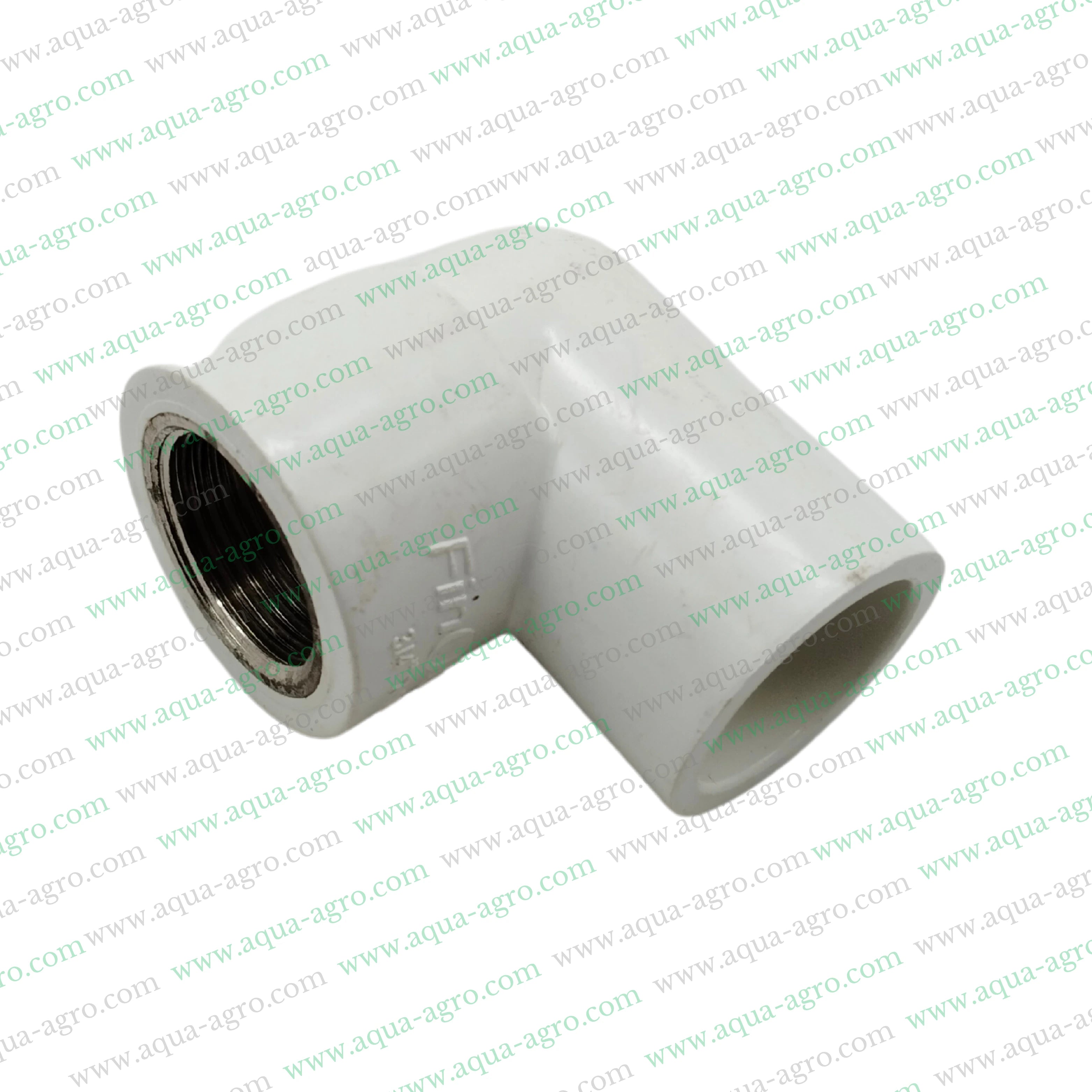 FINOLEX - Upvc - Pipe & Accessories - Fittings - 0.75 inch (20mm) - Brass - Threaded - Elbow - Plain x Brass Thread (F-THD) - FABT - SCH-80