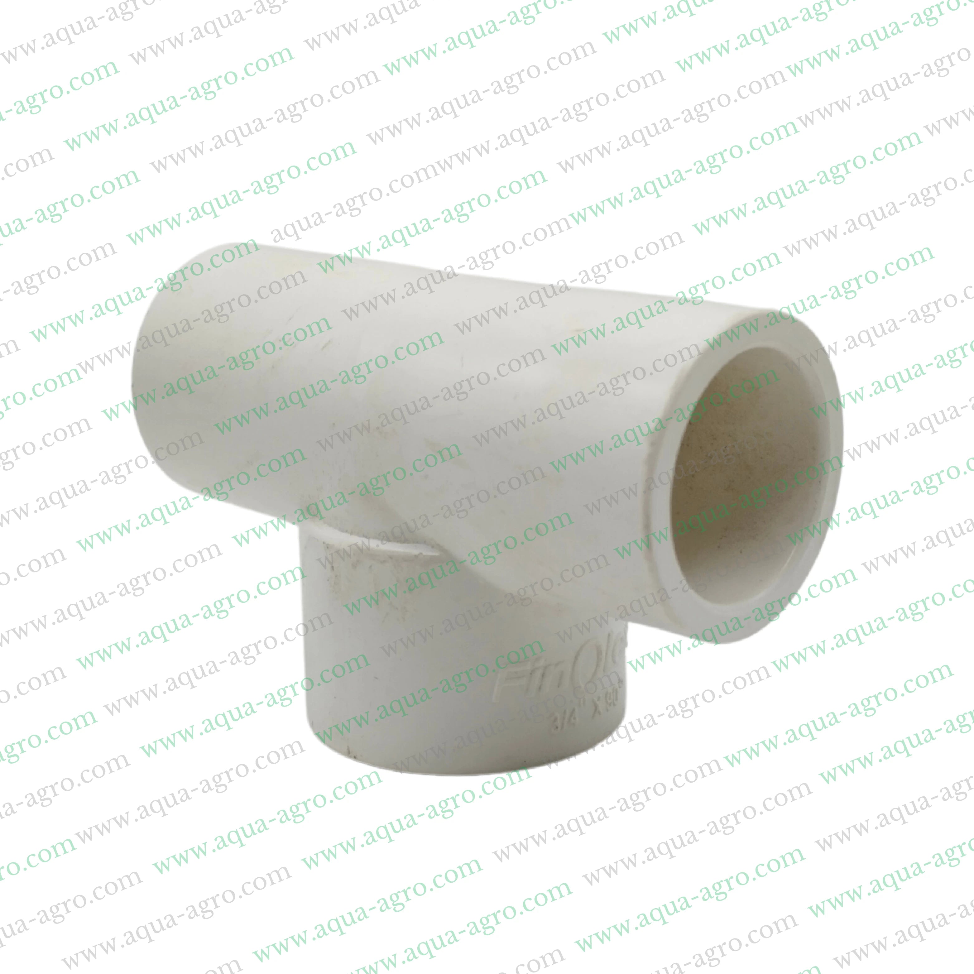 FINOLEX - Upvc - Pipe & Accessories - Fittings - 0.75 inch (20mm) - Brass - Threaded - Equal - Tee - SCH-80