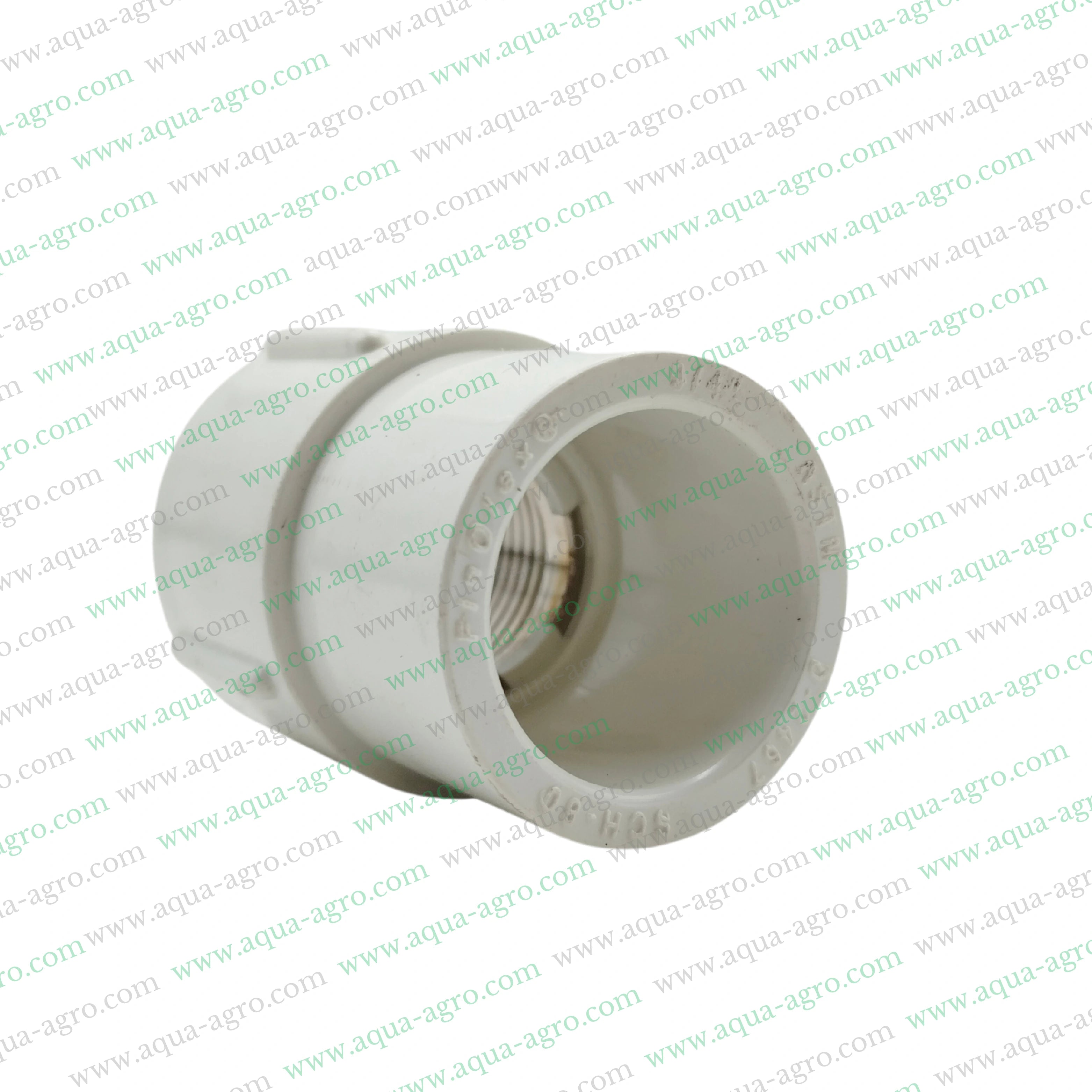 FINOLEX - Upvc - Pipe & Accessories - Fittings - 0.75 inch (20mm) - Brass - Threaded - FTA - Female Threaded Adaptor - FABT - SCH-80