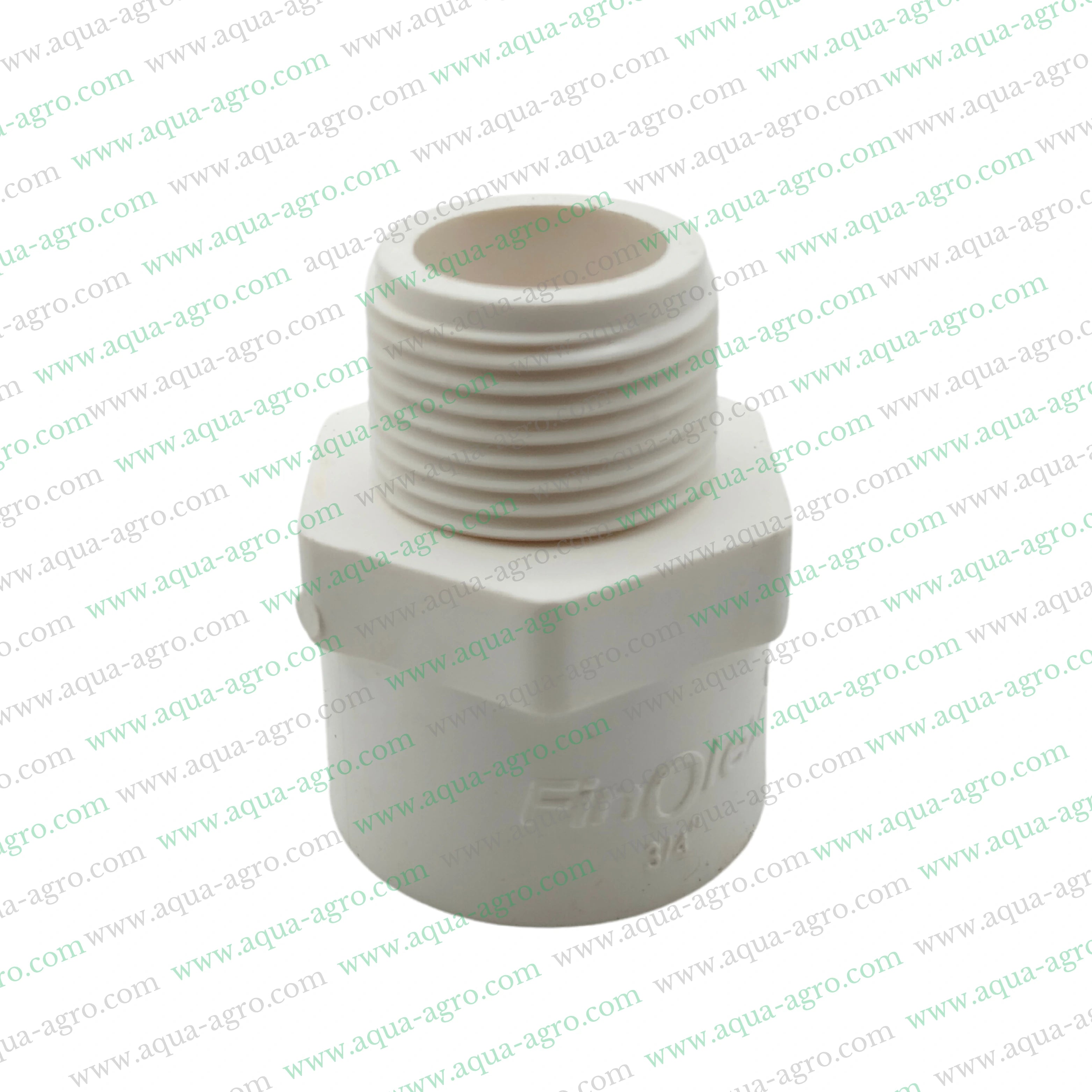 FINOLEX - Upvc - Pipe & Accessories - Fittings - 0.75 inch (20mm) - MTA - Male Threaded Adaptor - MAPT - SCH-80
