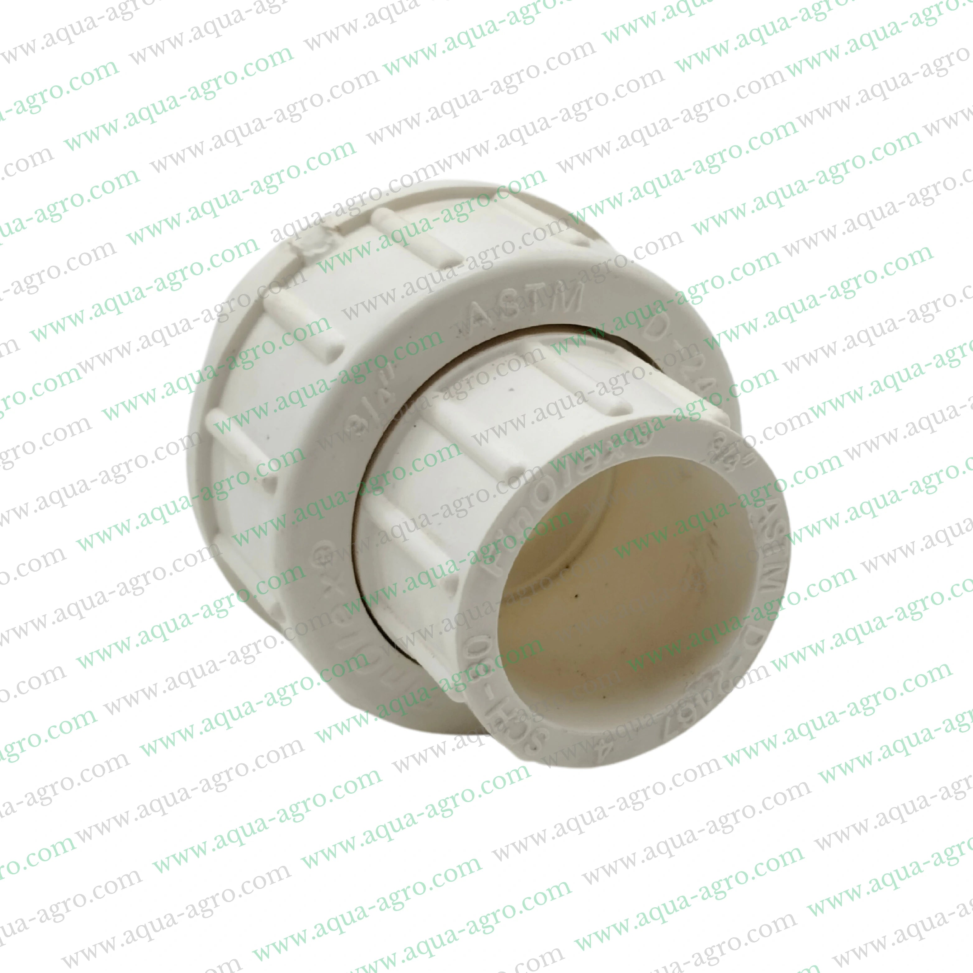 FINOLEX - Upvc - Pipe & Accessories - Fittings - 0.75 inch (20mm) - Plain Socket - Union - SCH-80