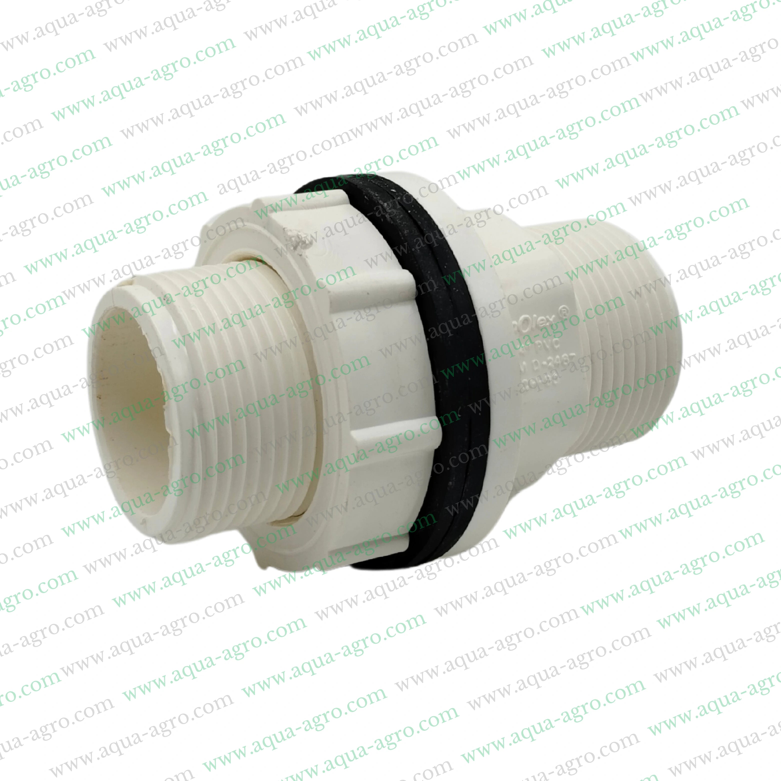 Finolex UPVC tank nipple,1.25 inch UPVC threaded tank nipple,UPVC MAPT SCH 80 fittings,Schedule 80 UPVC tank nipple,32mm UPVC threaded tank nipple