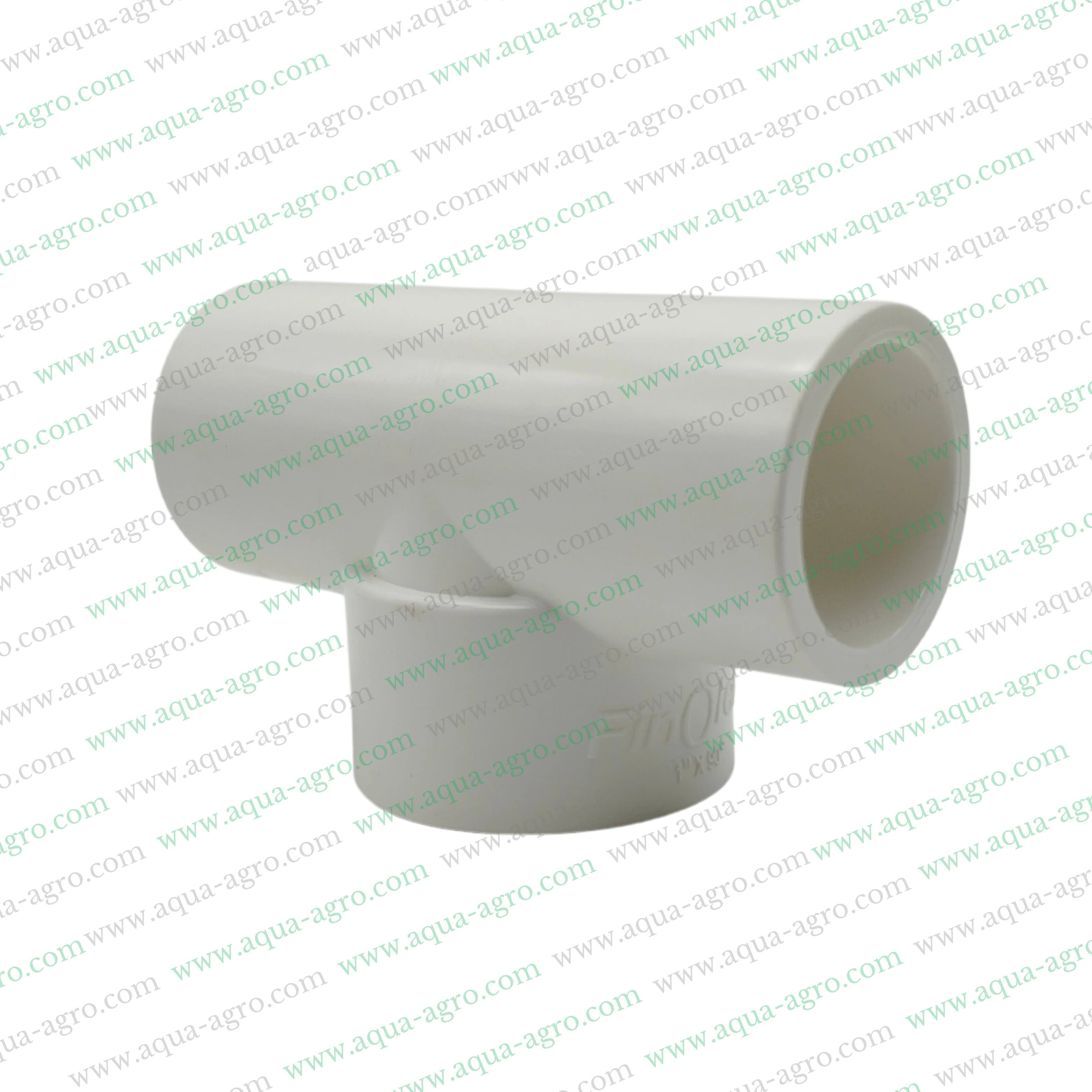 FINOLEX - Upvc - Pipe & Accessories - Fittings - 1 inch (25mm) - Brass - Threaded - Equal - Tee - SCH-80