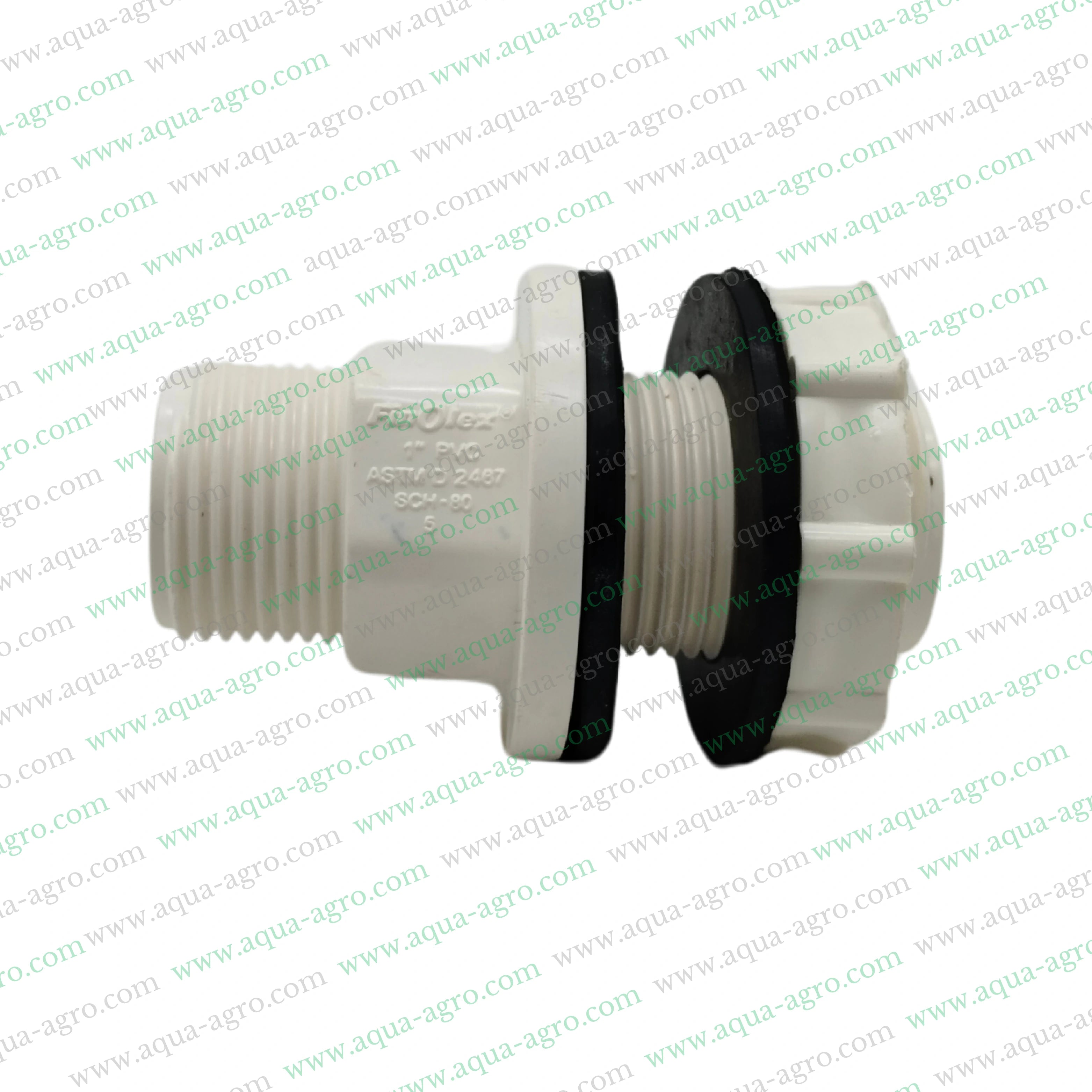 Finolex UPVC tank nipple 1 inch threaded,UPVC SCH 80 tank nipple 25mm,1 inch UPVC MAPT tank nipple,Finolex 25mm threaded tank nipple SCH 80