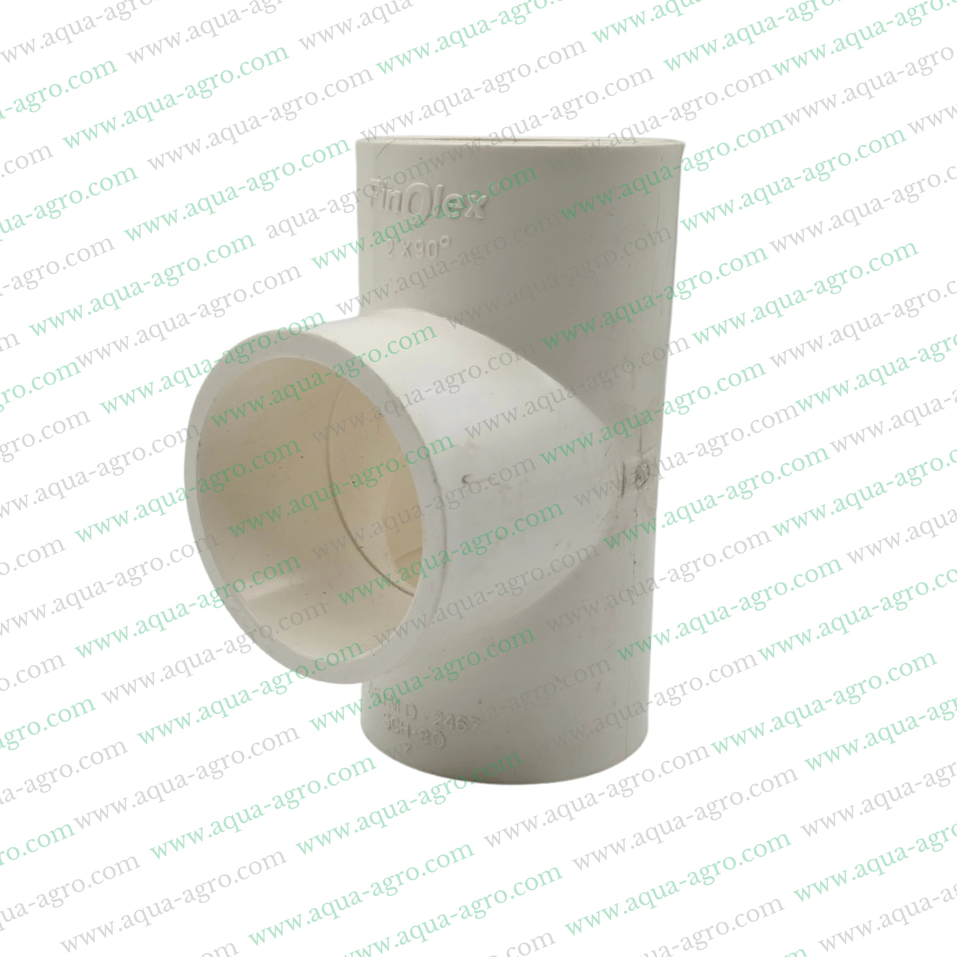 FINOLEX - Upvc - Pipe & Accessories - Fittings - 2 inch (50mm) - Equal - Tee - SCH-80