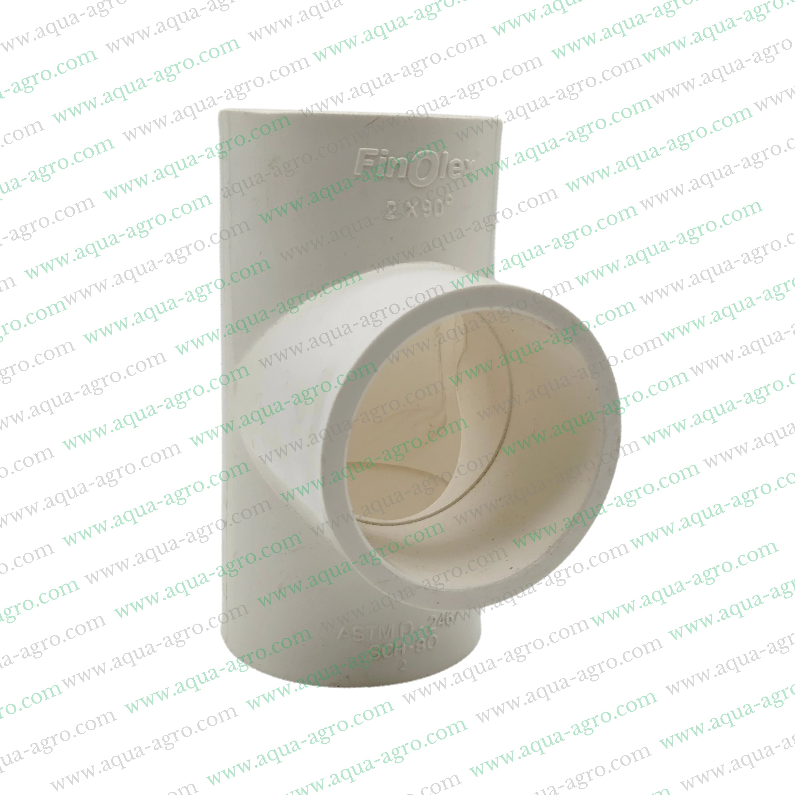 FINOLEX - Upvc - Pipe & Accessories - Fittings - 2 inch (50mm) - Equal - Tee - SCH-80