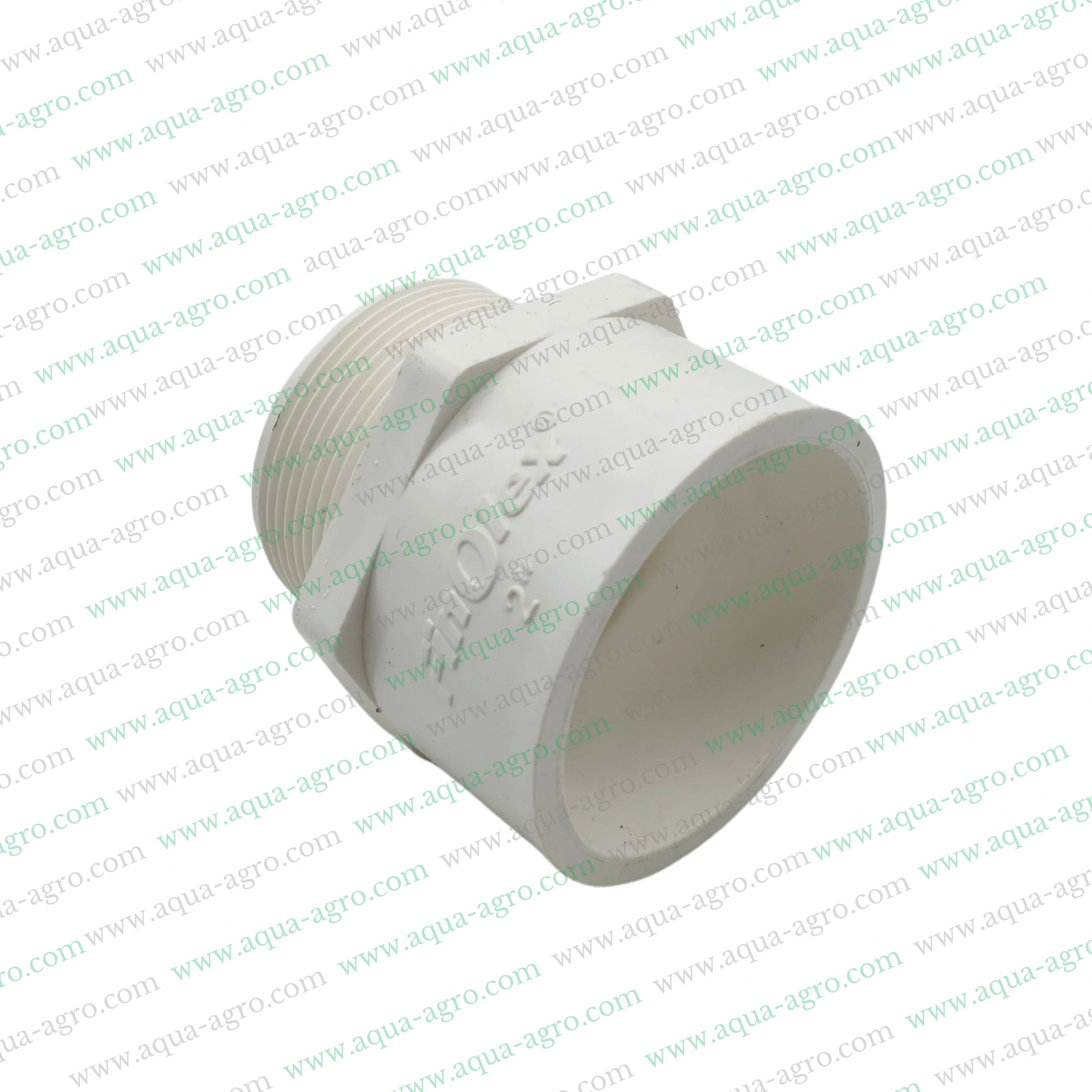 FINOLEX - Upvc - Pipe & Accessories - Fittings - 2 inch (50mm) - MTA - Male Threaded Adaptor - MAPT - SCH-80