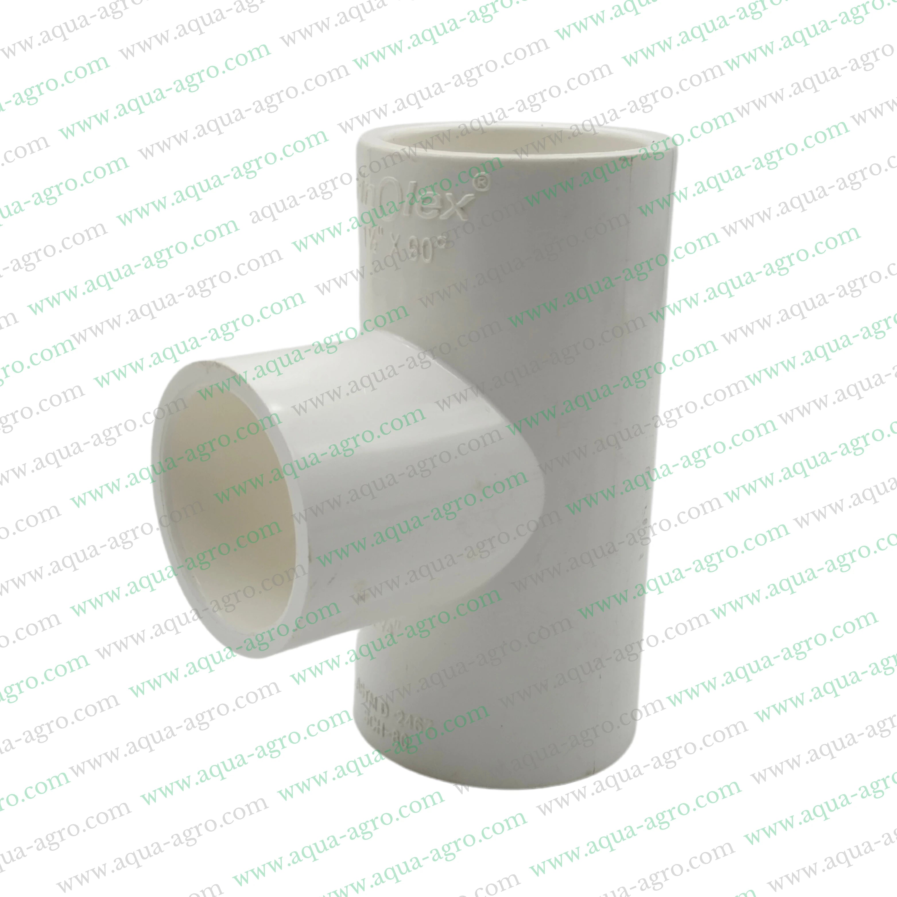 Finolex UPVC reducing tee 1.5 inch x 1.25 inch SCH 80,UPVC plain reducing tee 40mm x 32mm SCH 80,Schedule 80 UPVC reducing tee 1.5 inch to 1.25 inch,Finolex SCH 80 UPVC tee fitting 1.5 inch x 1.25 inch