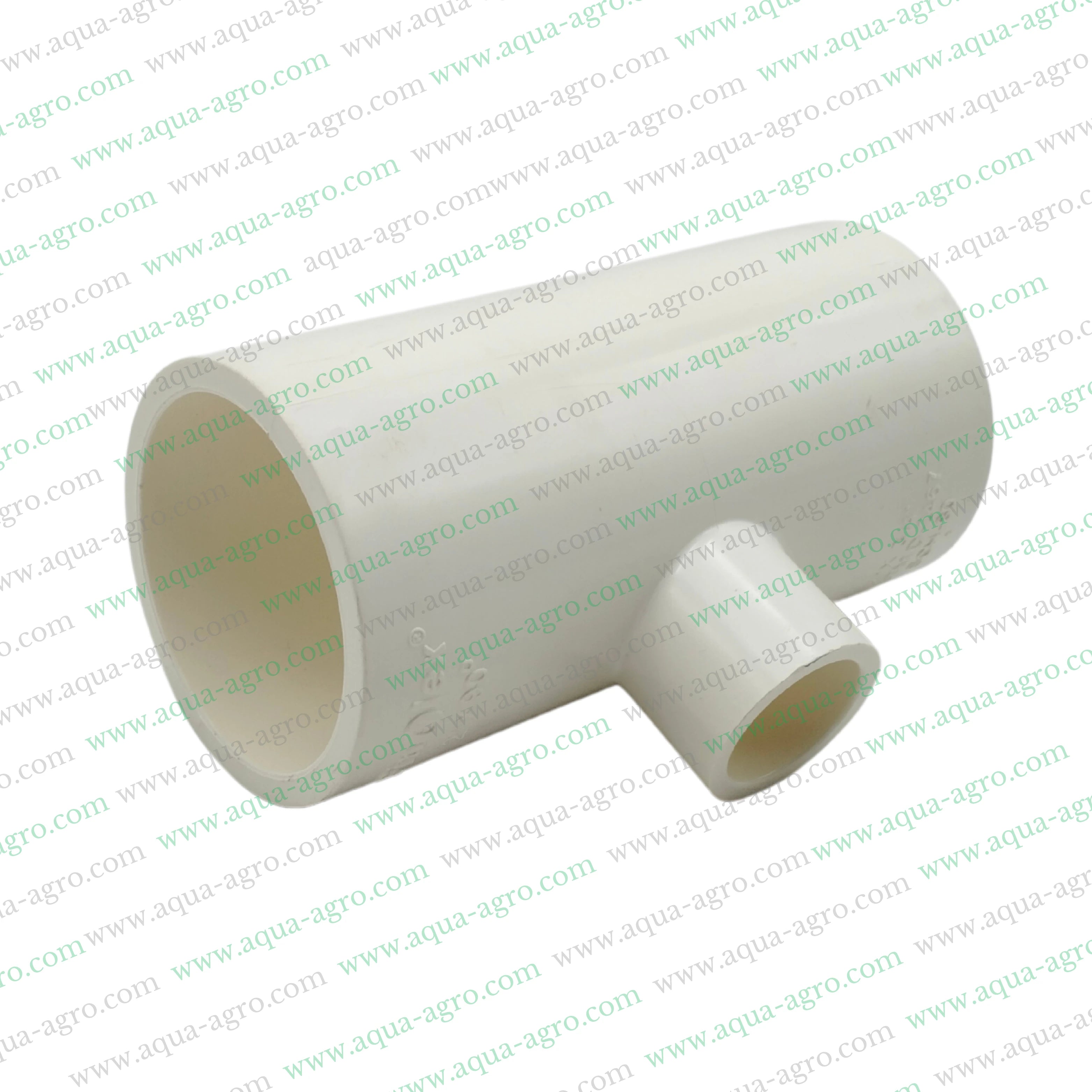 uPVC reducing tee 2 inch x 0.75 inch SCH 80,Finolex uPVC pipe fittings,Schedule 80 uPVC tee fitting,50mm x 20mm uPVC reducing tee,Plain socket uPVC tee fitting