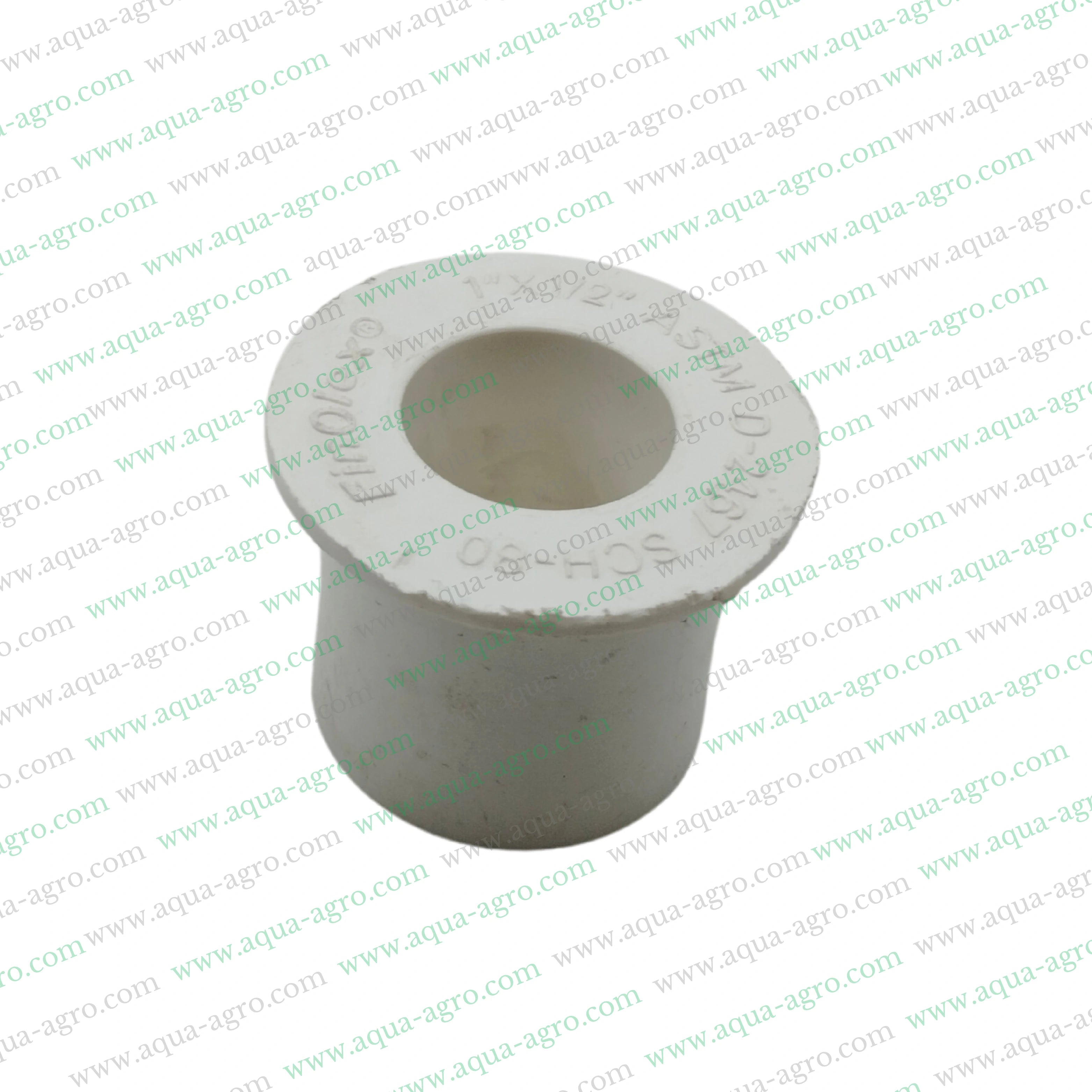 Finolex UPVC reducer bush 1 inch to 0.5 inch,UPVC reducer bushing 1 inch x 0.5 inch,UPVC pipe fittings reducer bush SCH 80,Finolex UPVC reducing coupler 1 inch to 0.5 inch