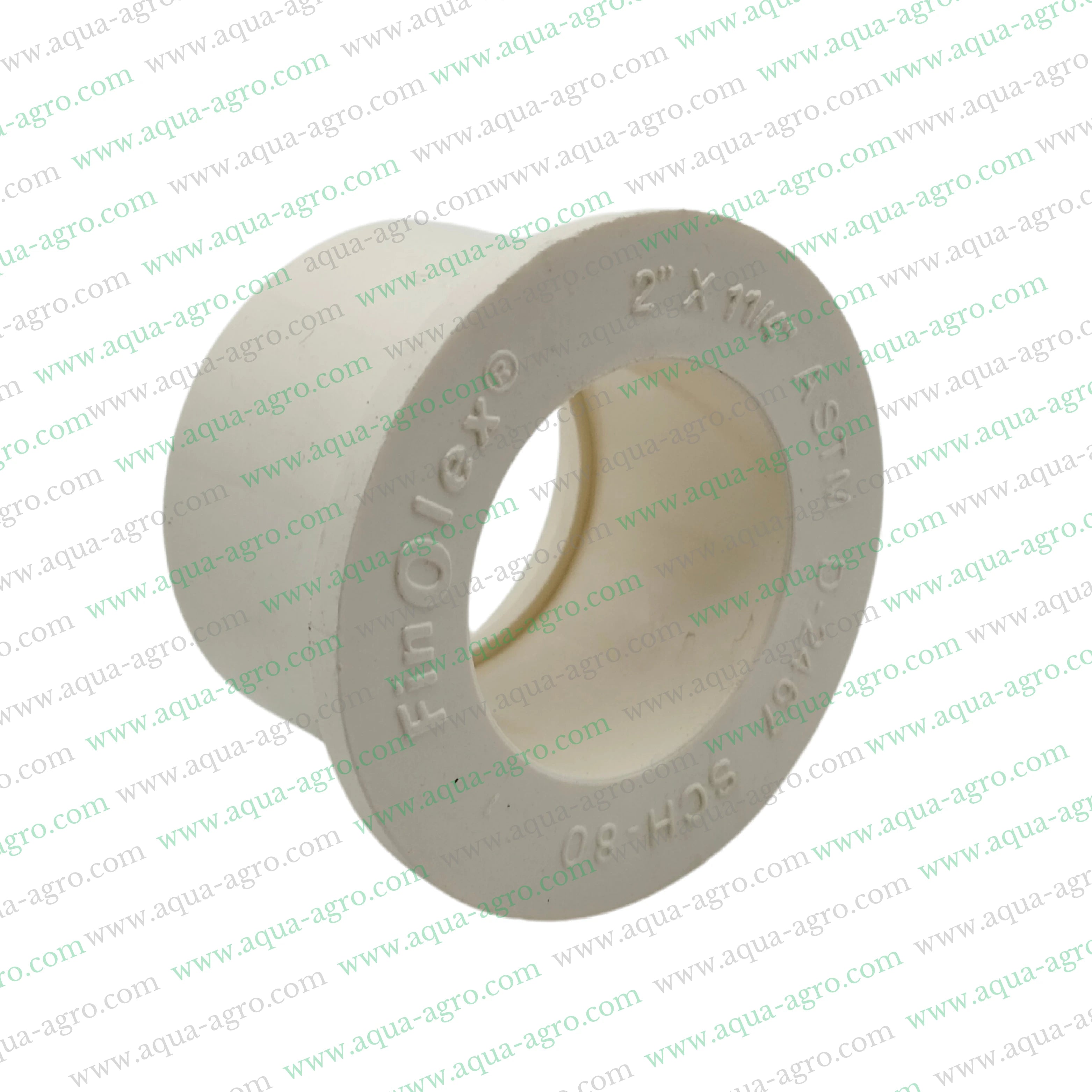 Finolex UPVC fittings,UPVC reducer bush,UPVC pipe accessories,2 inch to 1.25 inch reducer,50mm to 32mm UPVC bush,UPVC pipe fittings SCH 80