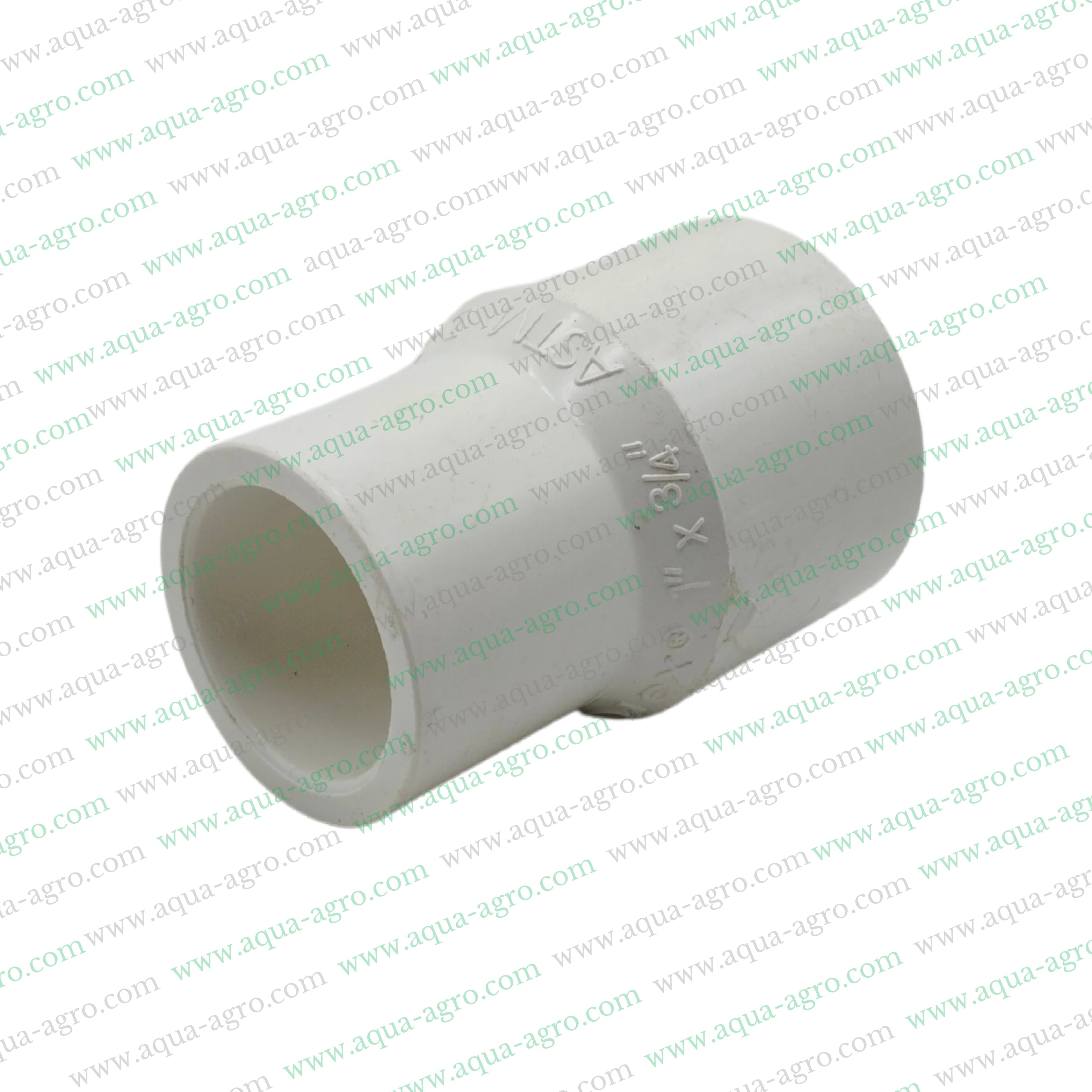 FINOLEX - Upvc - Pipe & Accessories - Fittings - Reducing - Coupler - 1 inch (25mm) x 0.75 inch (20mm) - SCH-80