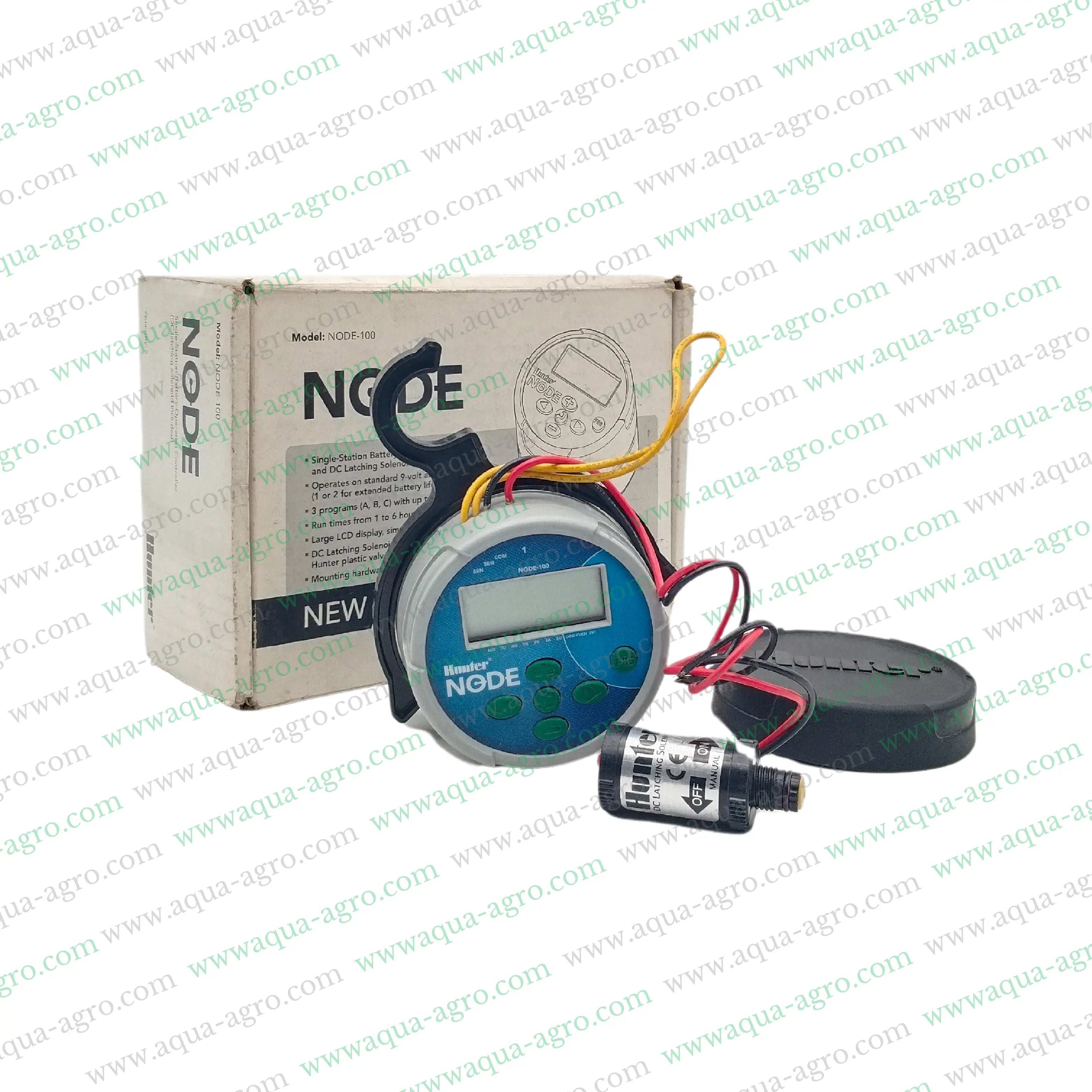 Hunter Irrigation Controller,Irrigation Automation System,Node 100 Controller,9V DC Latching Coil Controller,Automatic Garden Watering System,Irrigation System for Garden