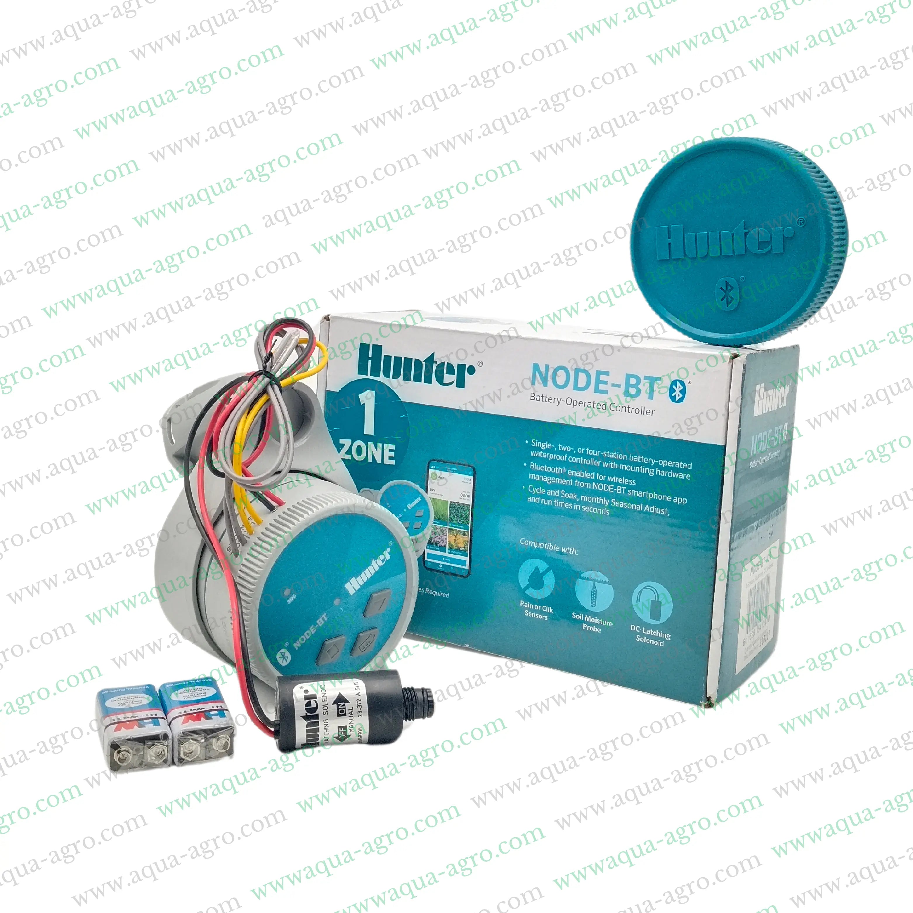 Hunter Irrigation Controller,Irrigation Automation System,Node 100 Controller,9V DC Latching Coil Controller,Automatic Garden Watering System,Irrigation System for Garden