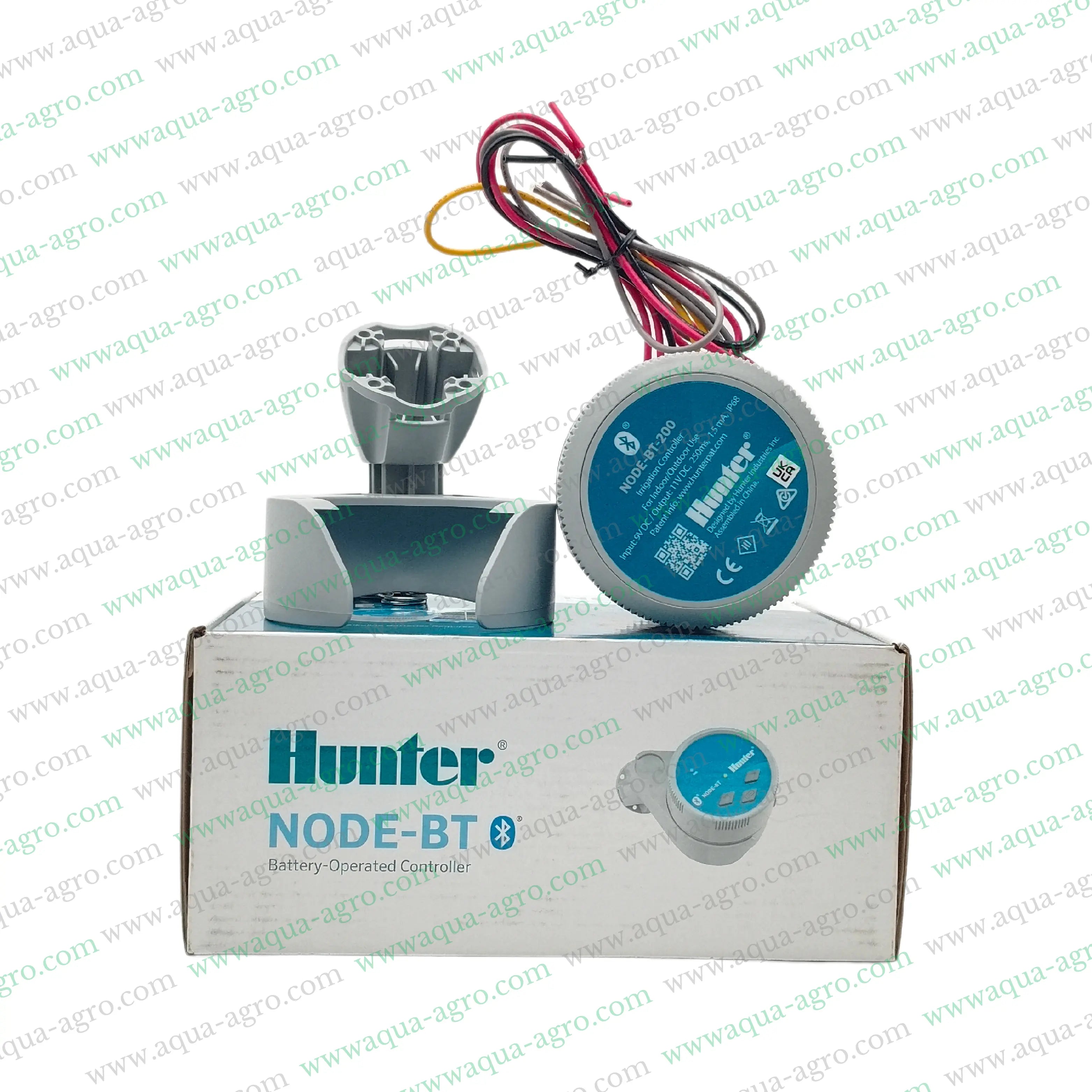 Hunter Irrigation Controller,Battery Operated Irrigation Controller,Node 200 Irrigation Controller,Dual Station Irrigation System,9V DC Latching Coil,Automated Irrigation System