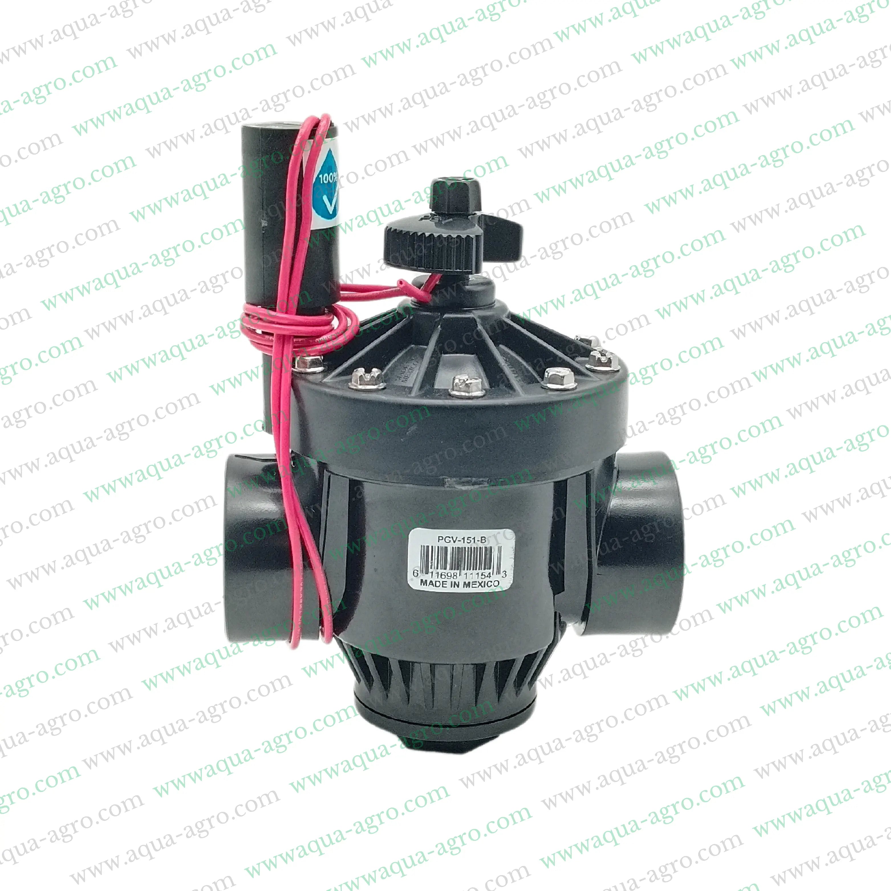 Hunter Irrigation,Solenoid Valve,PGV 151G B Valve,24 VAC Solenoid,50mm Valve,Automatic Irrigation System,Hunter PGV Series,Water Control Valve