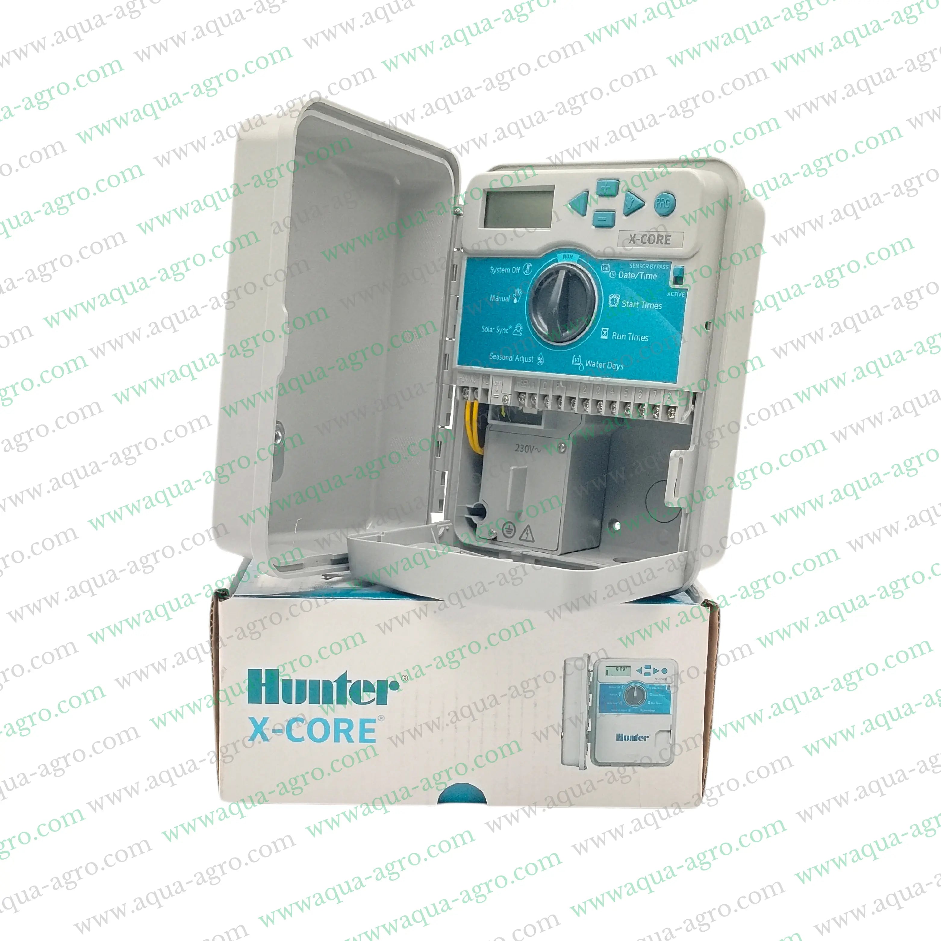 Hunter Irrigation Controller,XC-801-E Controller,Outdoor Irrigation Controller,24 VAC Irrigation Controller,Hunter XC-801-E Features,230V Irrigation Controller,8 Station Irrigation Controller