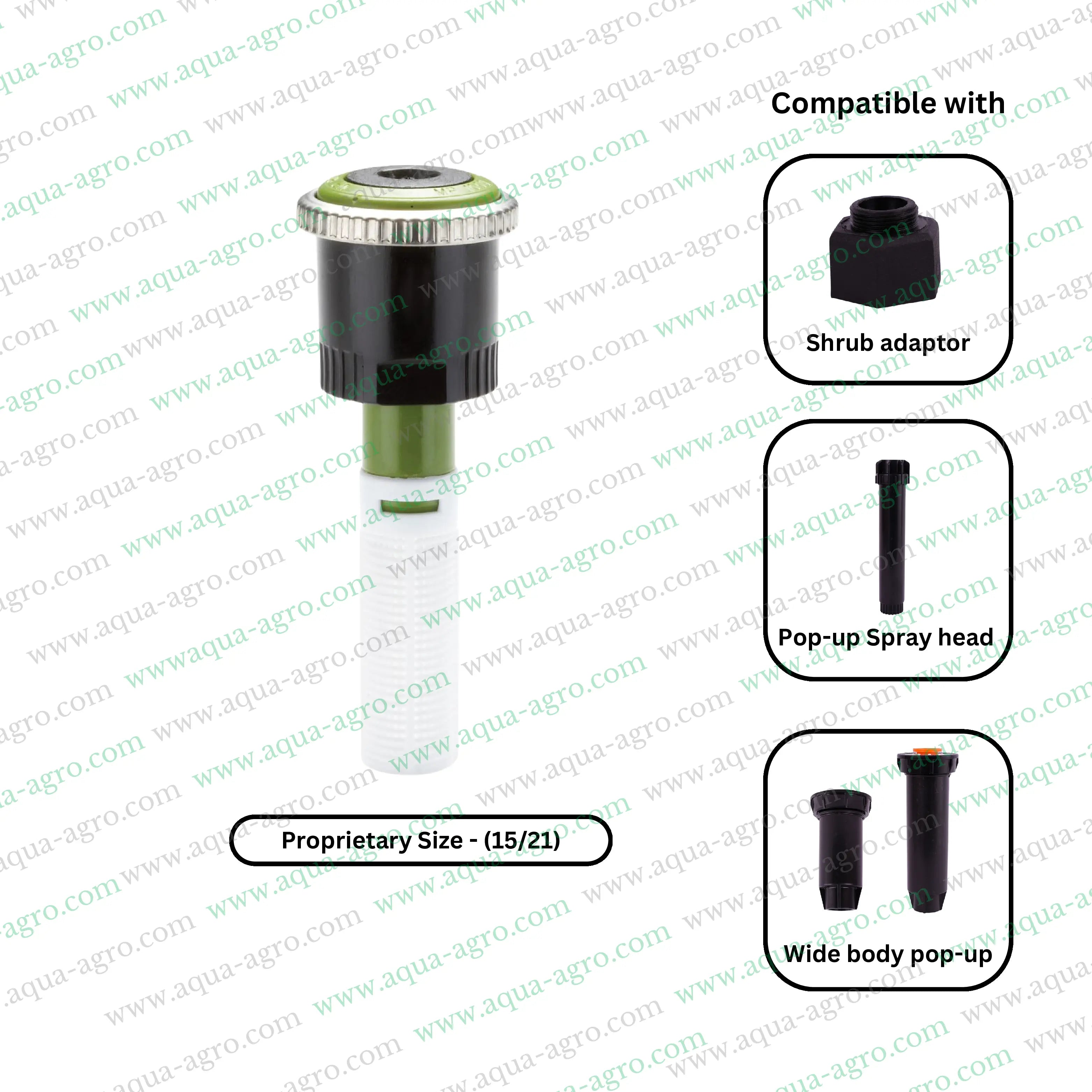 Hunter Pop-Up Sprinkler,Rotary Spray Nozzle,Adjustable Sprinkler Nozzle,MPR 1000 Nozzle,Sprinkler System Accessories,Garden Sprinkler System,Hunter Irrigation Products