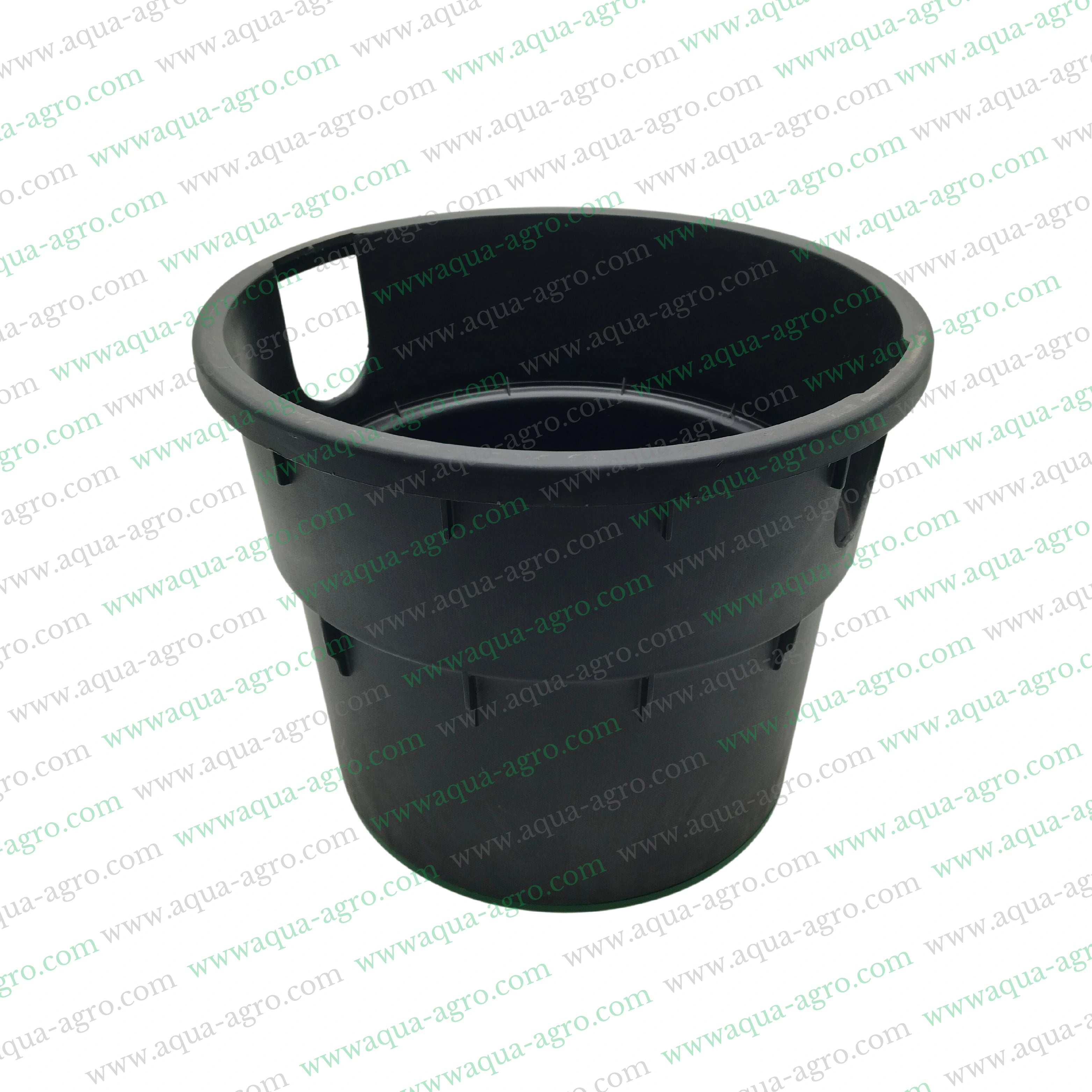 HUNTER - Valve Box - Plastic - 10 Inch - Round - Corrugated box with green lid