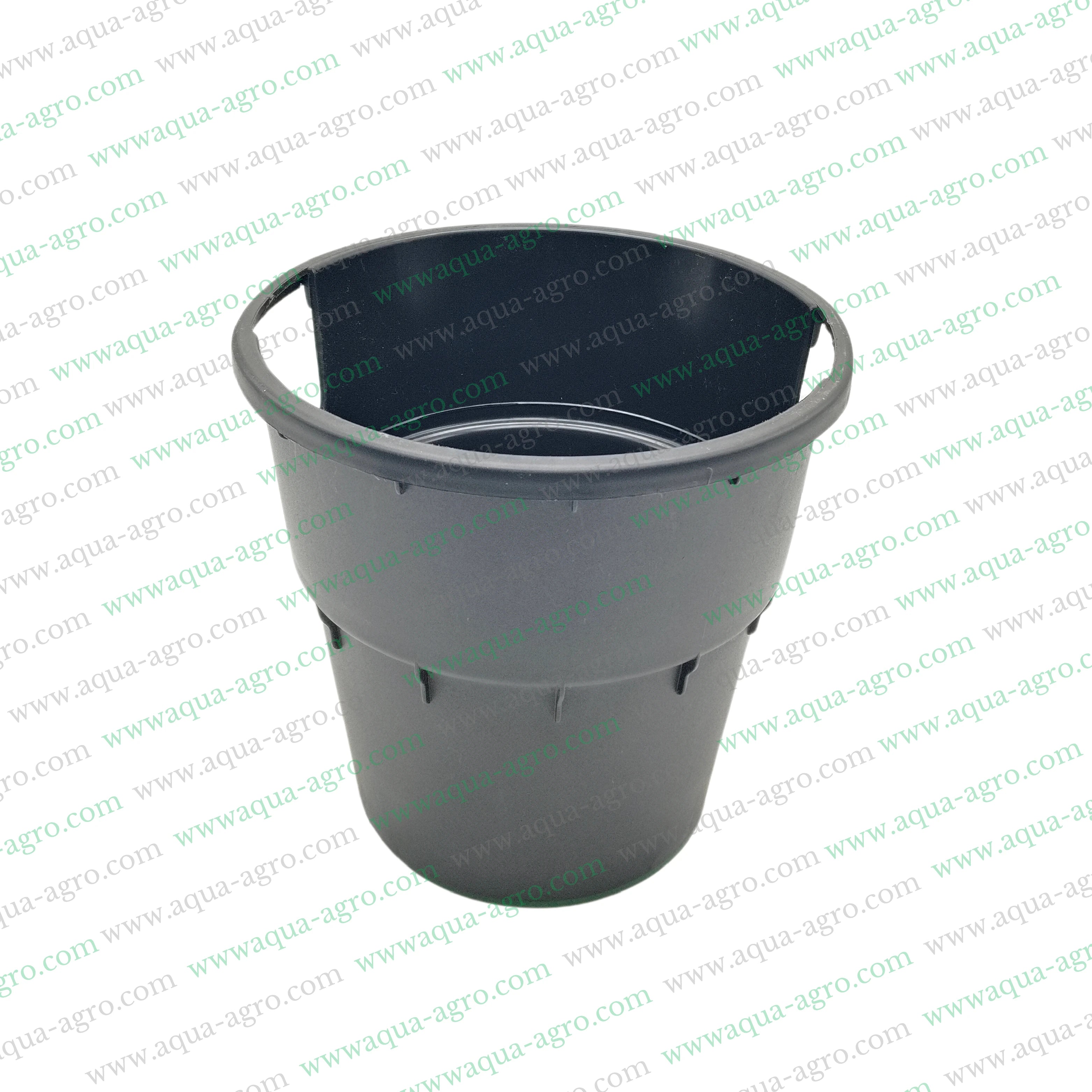 HUNTER - Valve Box - Plastic - 6 Inch - Round - Corrugated box with green lid