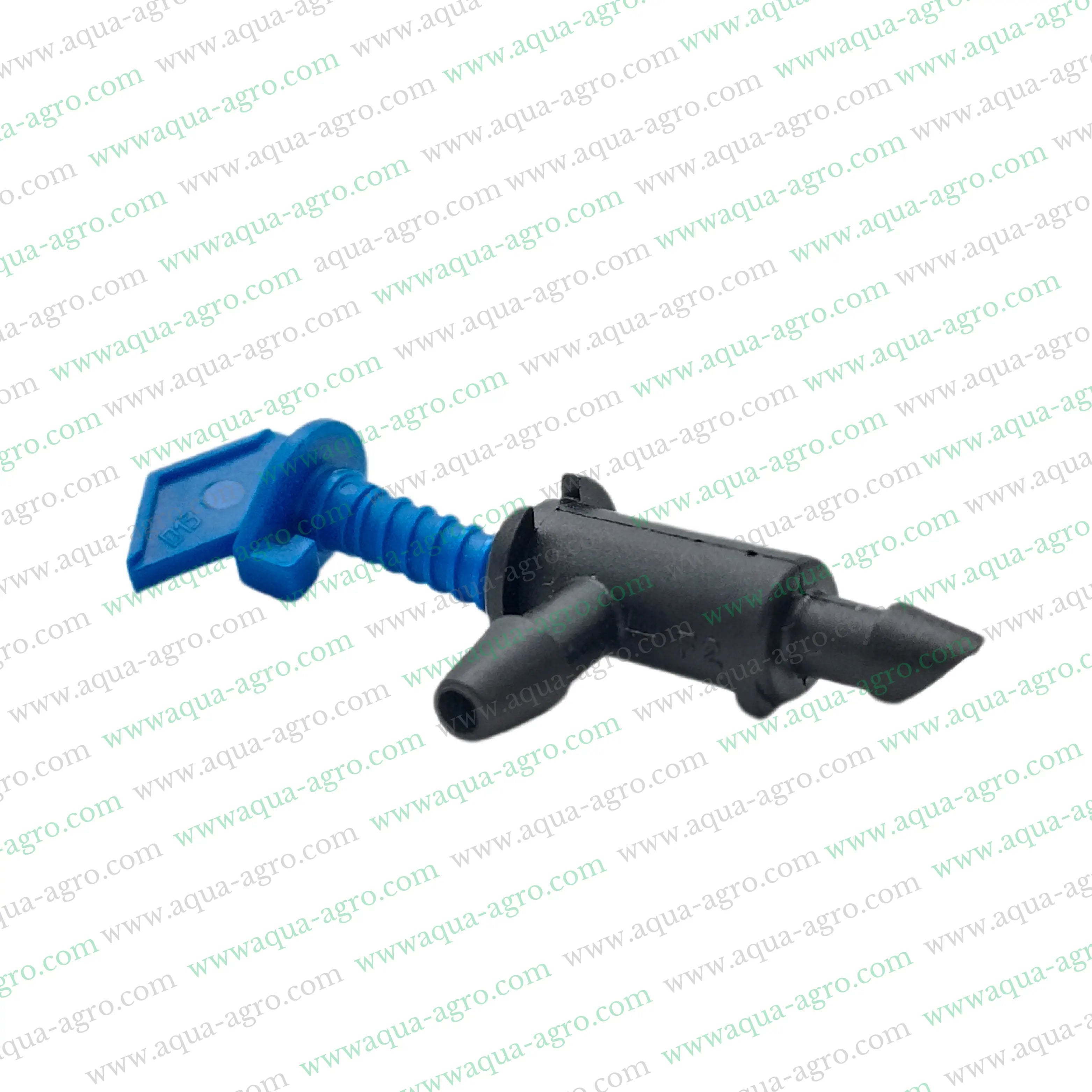 JAIN - Drip Emitter - Non-pc - 8 LPH - Openable Dripper - J-LOC - [ISI] - Barb outlet - Blue colour