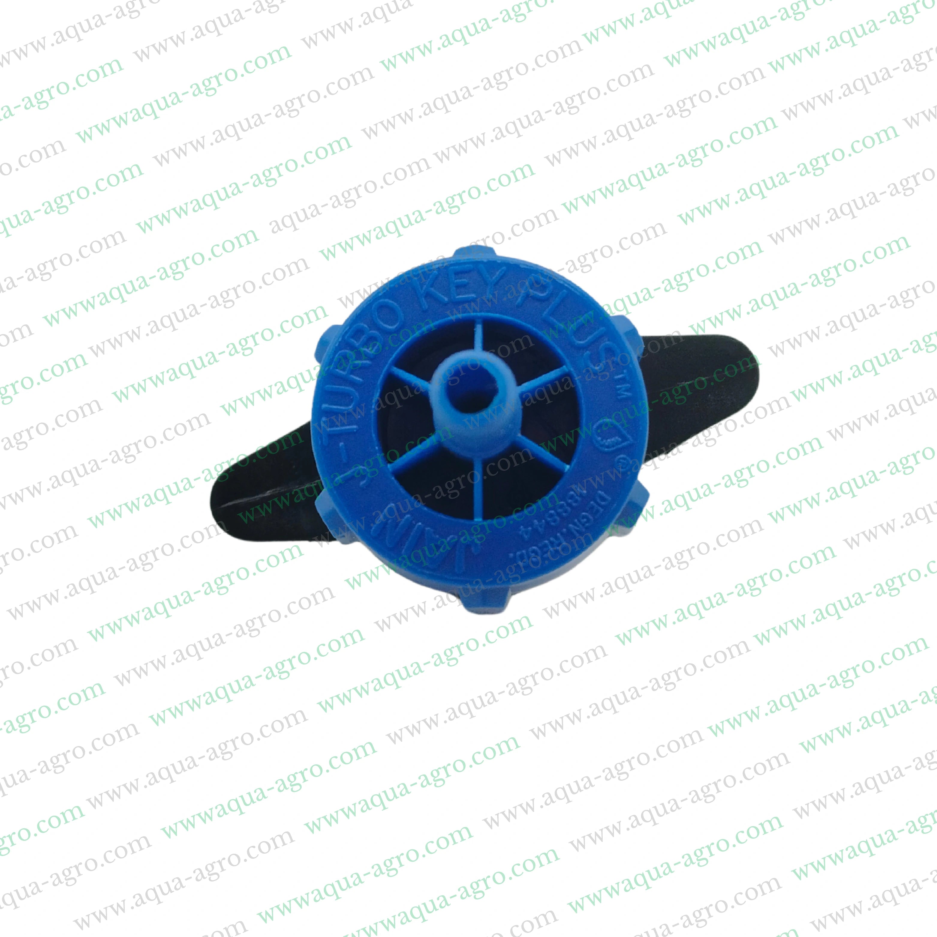 JAIN - Drip Emitter - Non-pc - 8 LPH - Openable Dripper - Turbo Key Plus - [ISI] - Plain outlet - Blue colour