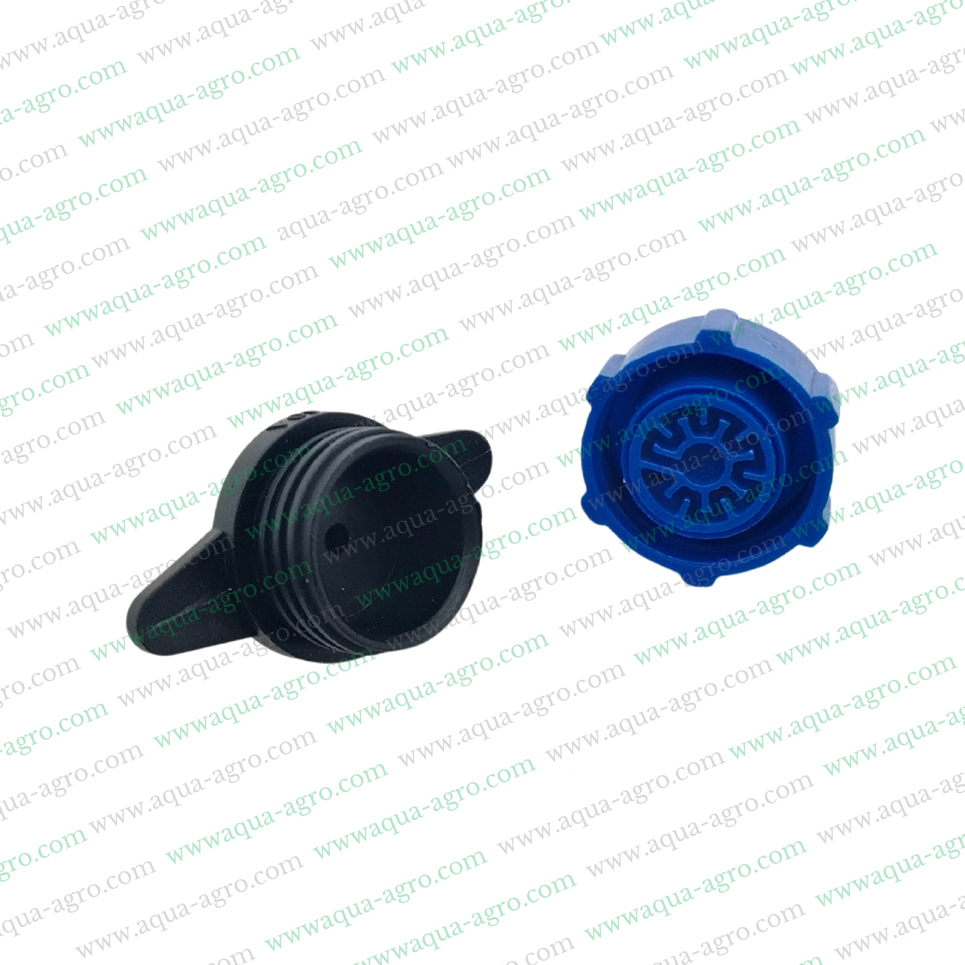 JAIN - Drip Emitter - Non-pc - 8 LPH - Openable Dripper - Turbo Key Plus - [ISI] - Plain outlet - Blue colour