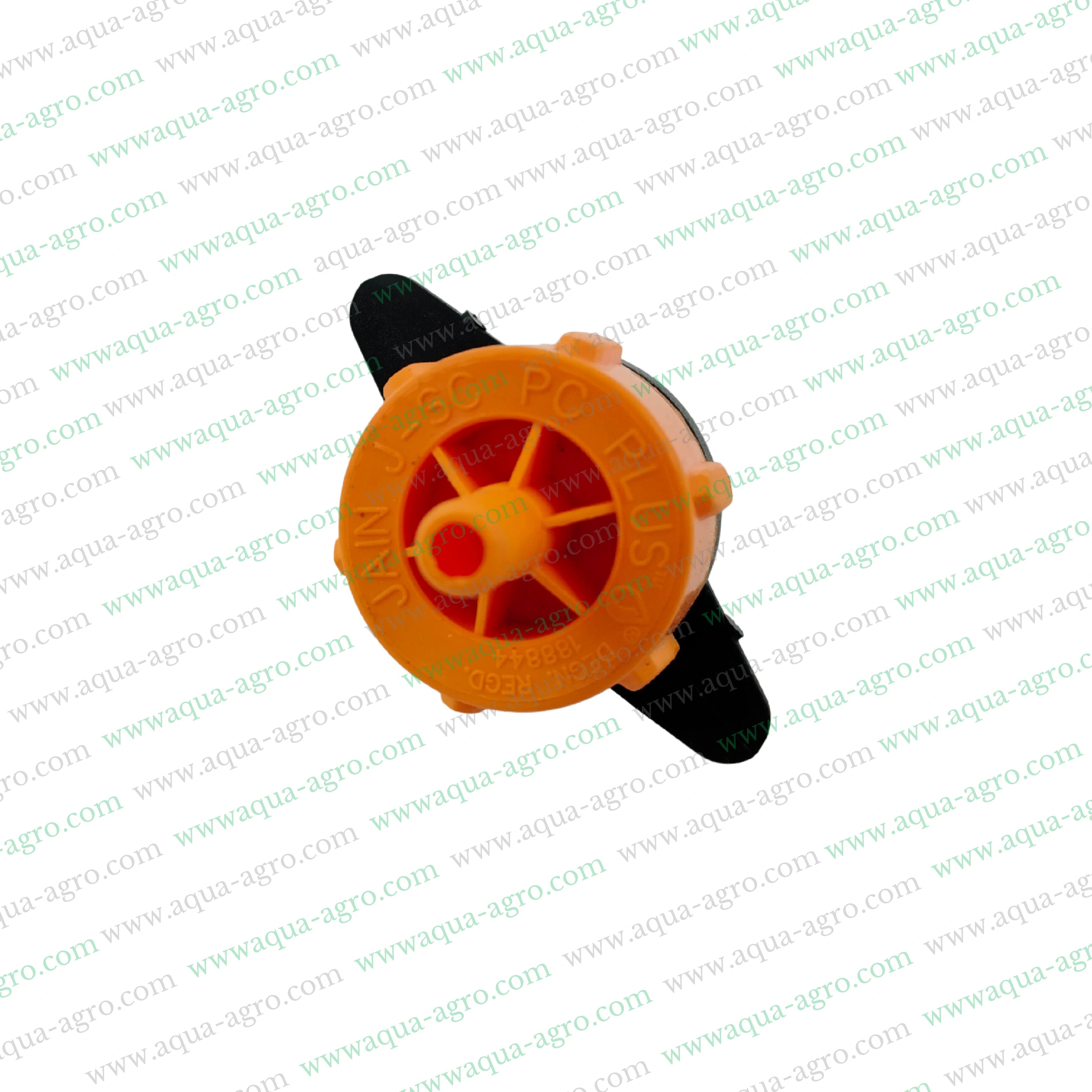 JAIN - Drip Emitter - Pressure Compensated (pc) - 2.2 LPH - Openable Dripper - SC-PC-PLUS - [ISI] - Plain outlet - Yellow colour