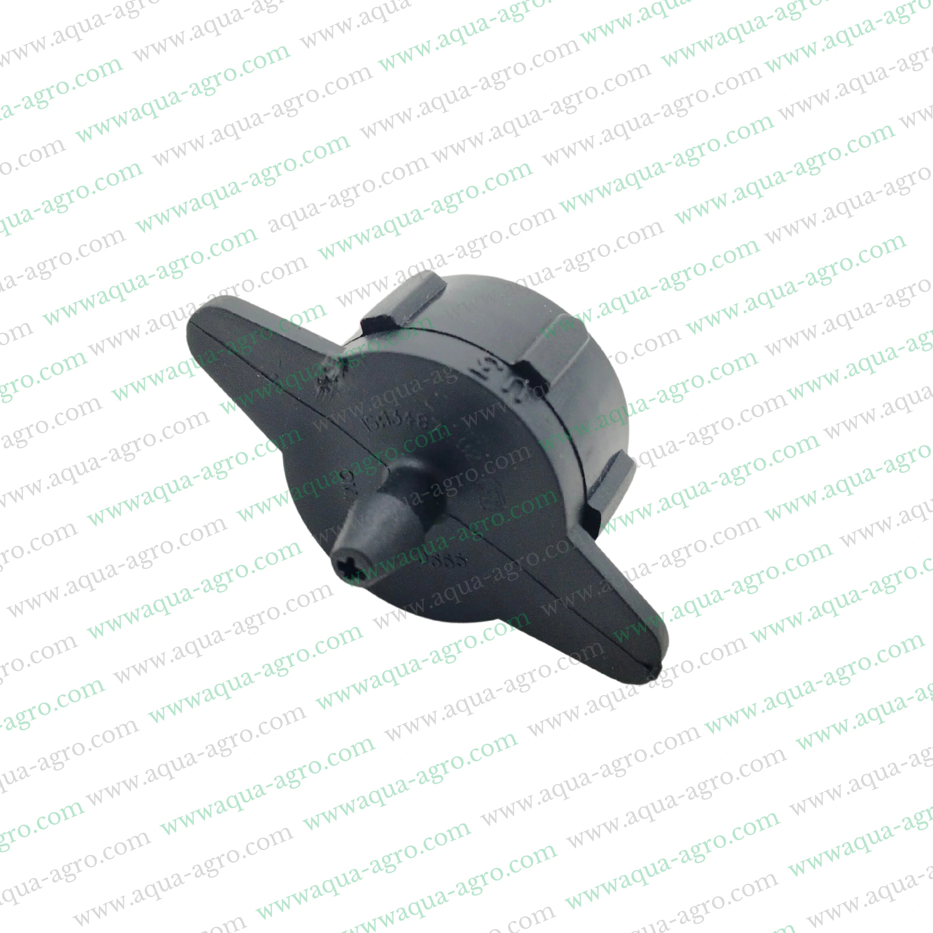 JAIN - Drip Emitter - Pressure Compensated (pc) - 4.2 LPH - Openable Dripper - SC-PC-PLUS - [ISI] - Plain outlet - Black colour