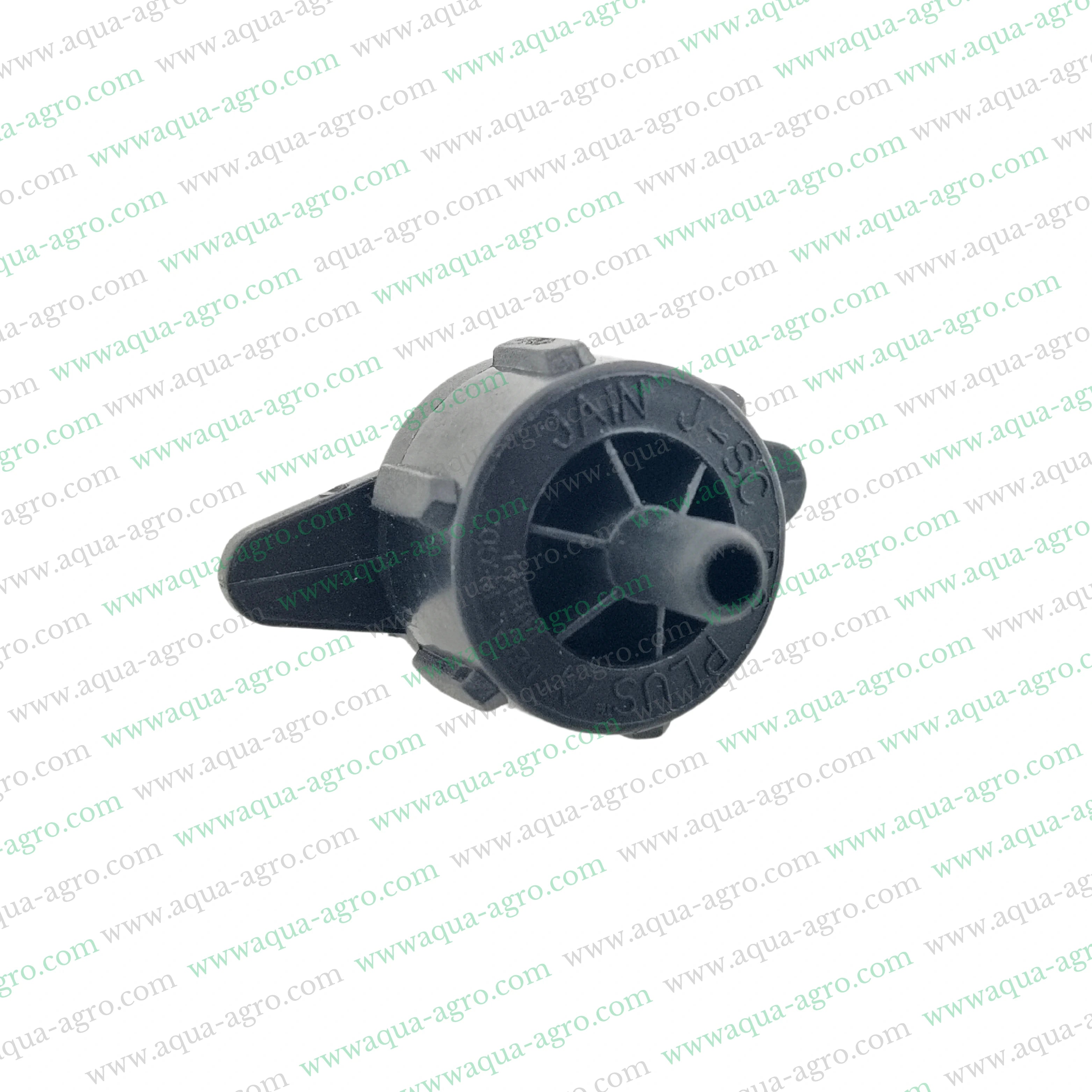 JAIN - Drip Emitter - Pressure Compensated (pc) - 4.2 LPH - Openable Dripper - SC-PC-PLUS - [ISI] - Plain outlet - Black colour