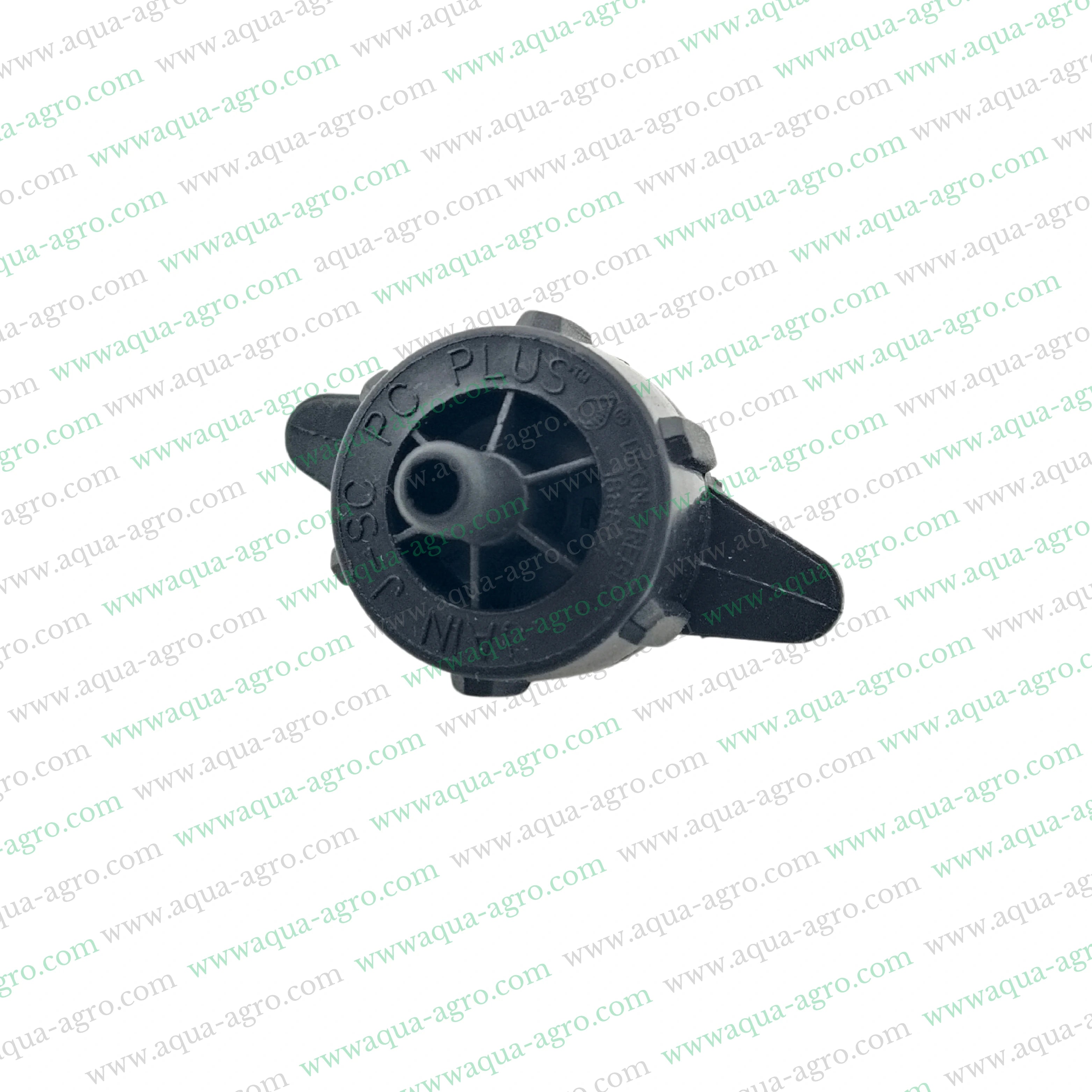 JAIN - Drip Emitter - Pressure Compensated (pc) - 4.2 LPH - Openable Dripper - SC-PC-PLUS - [ISI] - Plain outlet - Black colour