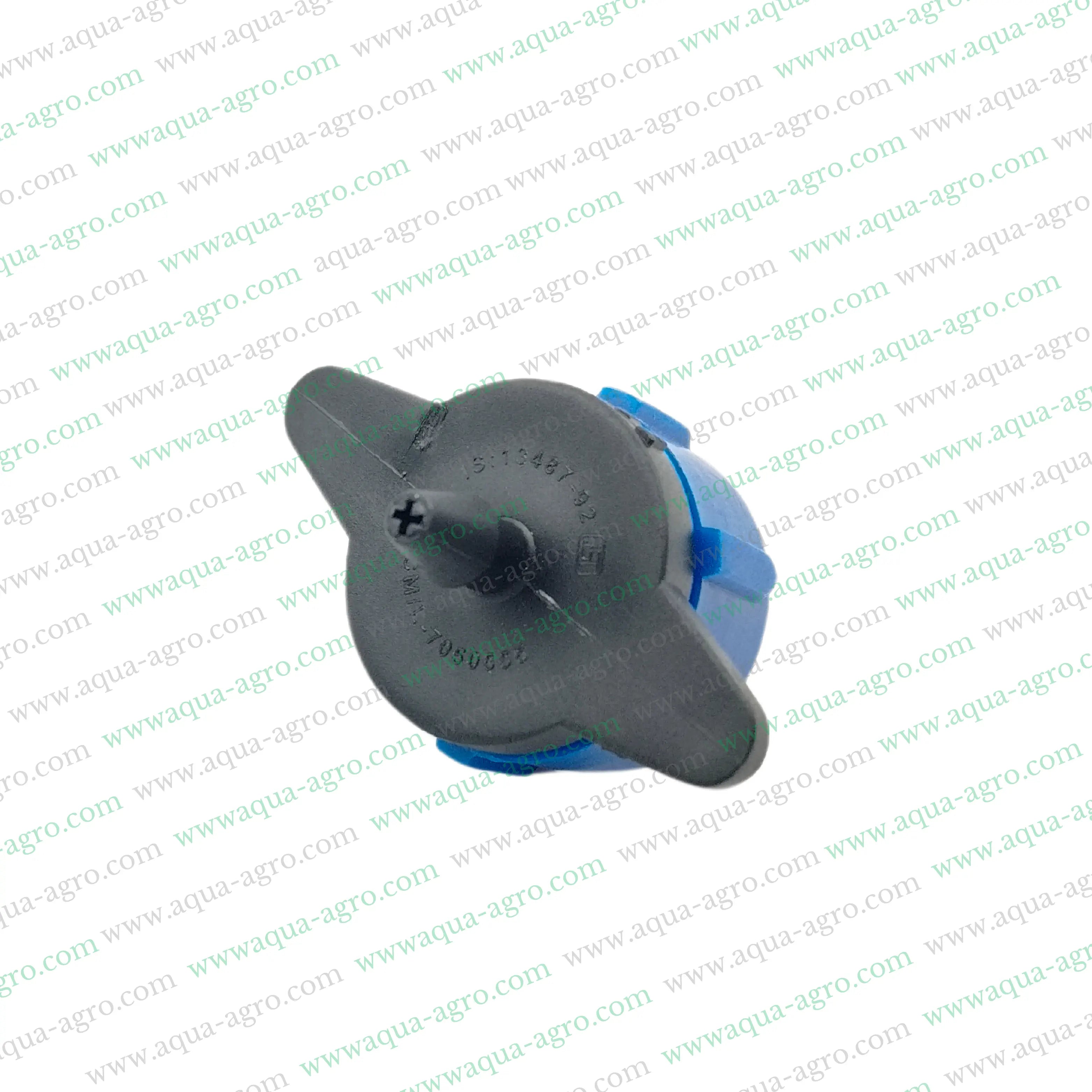 JAIN - Drip Emitter - Pressure Compensated (pc) - 8.2 LPH - Openable Dripper - SC-PC-PLUS - [ISI] - Plain outlet - Blue colour